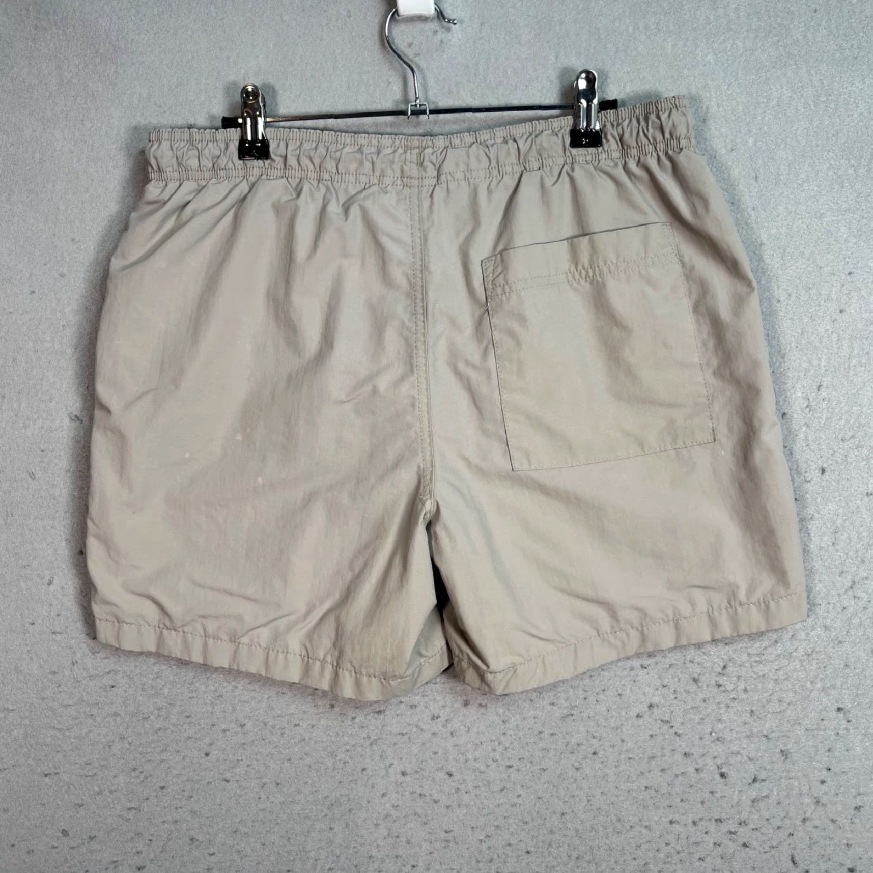 CLOT Vintage Standard Cloth Mens Swim Shorts Beige Nylon Activewear Size Medium Size US 31 - 2 Thumbnail