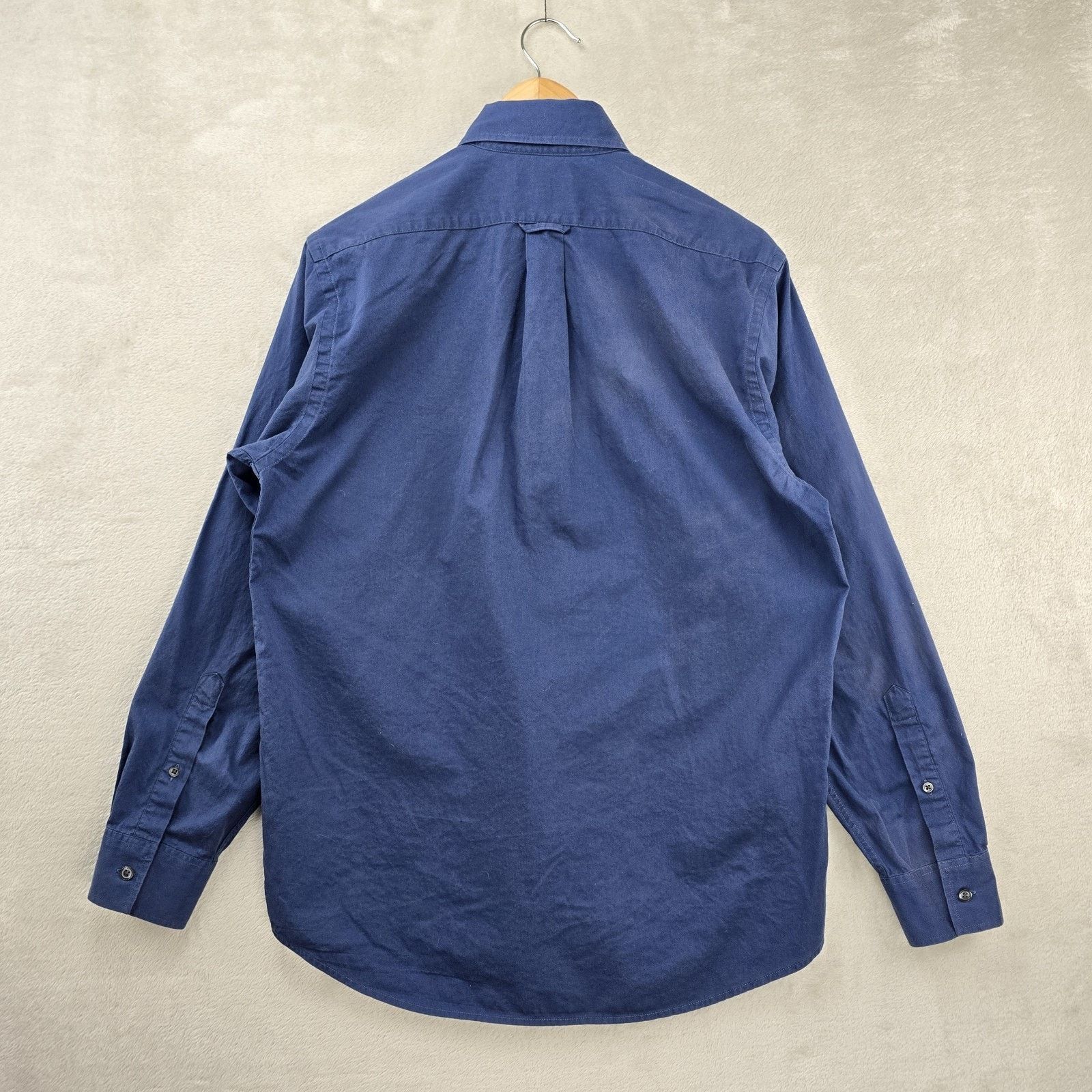 Burberry Burberry London Button Down Shirt Medium Blue Long Sleeve Size US M / EU 48-50 / 2 - 8 Thumbnail