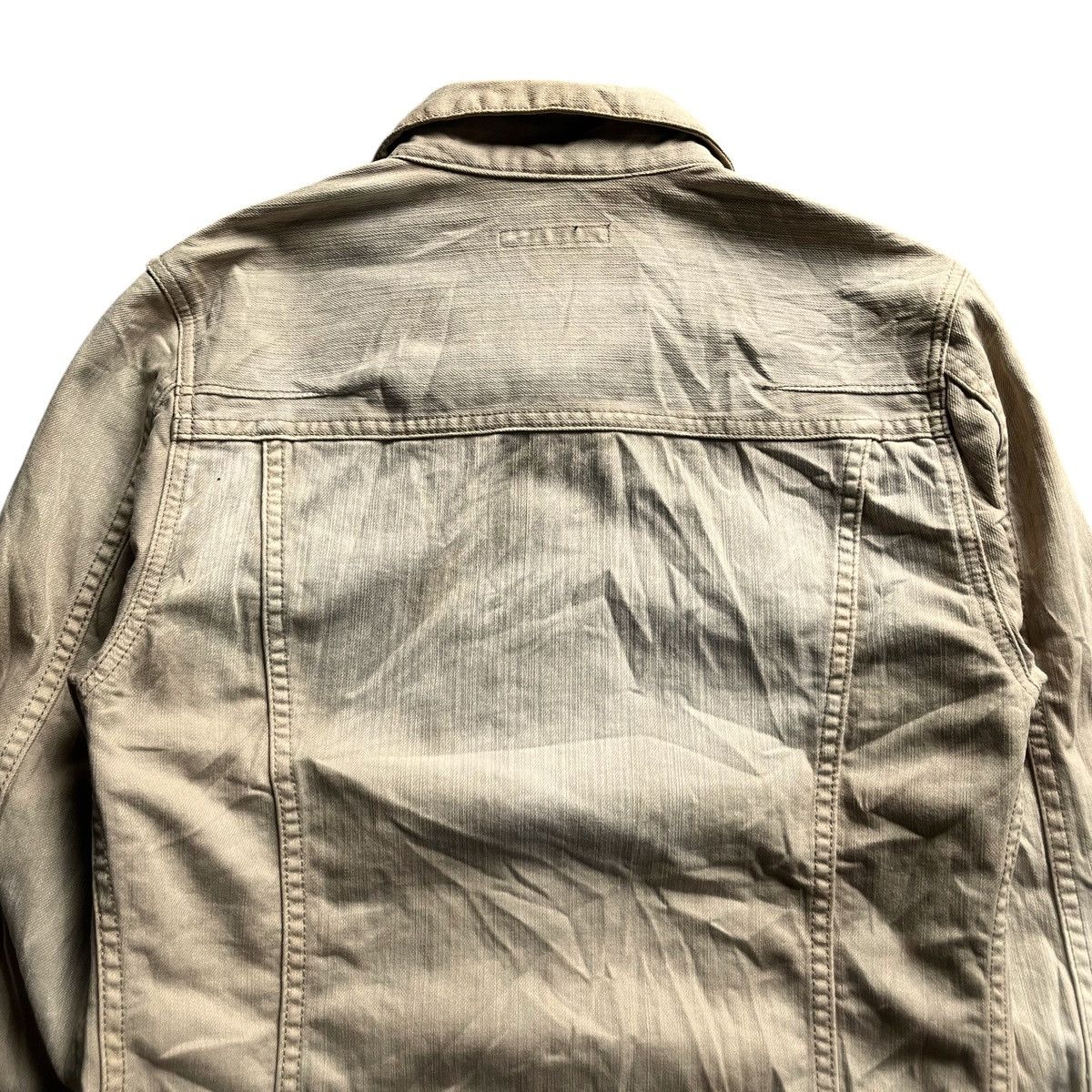 GOSTAR DE FUGA × If Six Was Nine × Le Grande Bleu (L.G.B.) 2000s Gostar De Fuga Faded Lgb Goa Denim Jacket Size US M / EU 48-50 / 2 - 12 Thumbnail