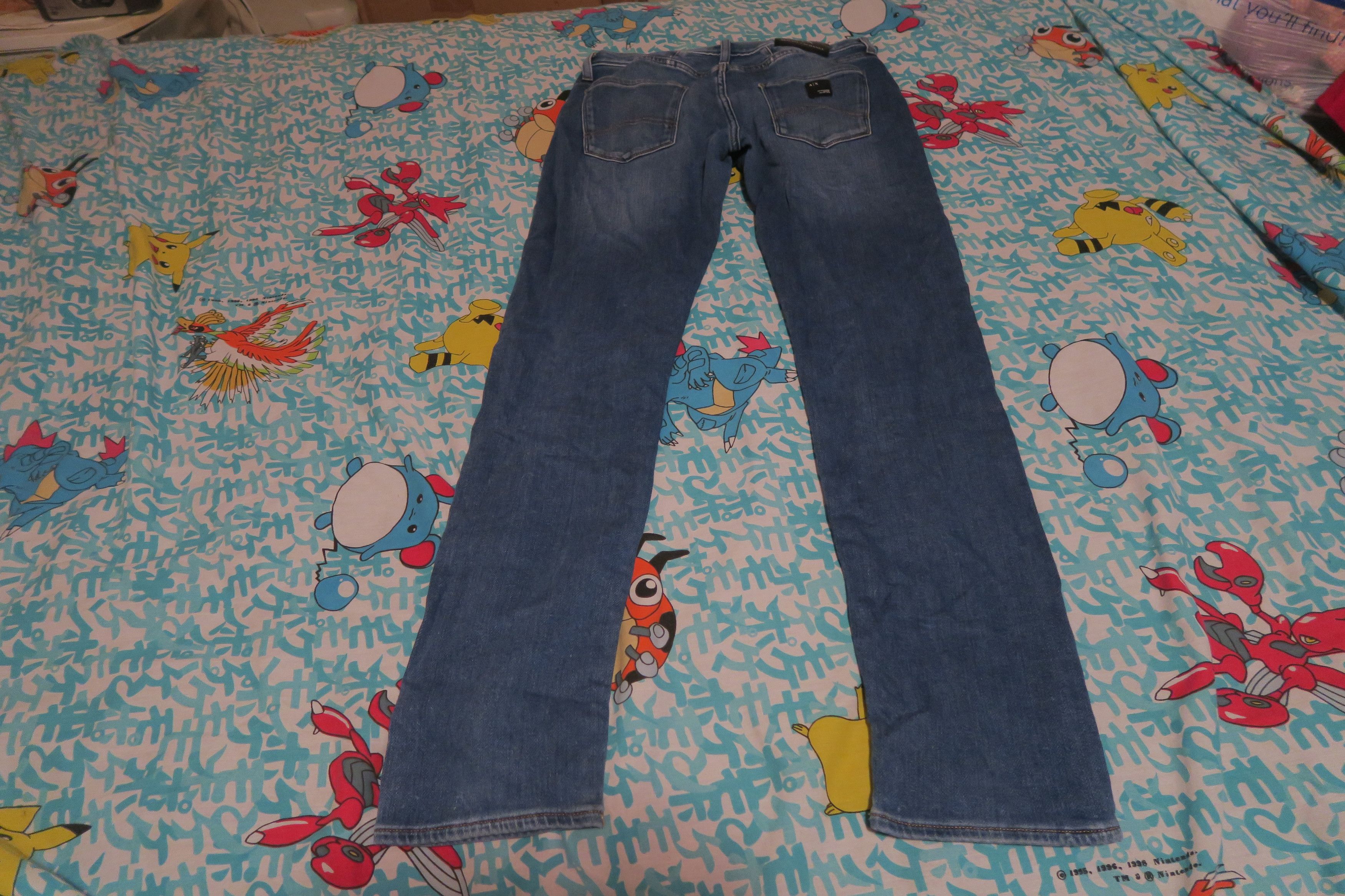 Armani Exchange A|X Armani Exchange J13 Slim Stretch 5 Pocket Jeans 30x31 Size US 30 / EU 46 - 7 Thumbnail