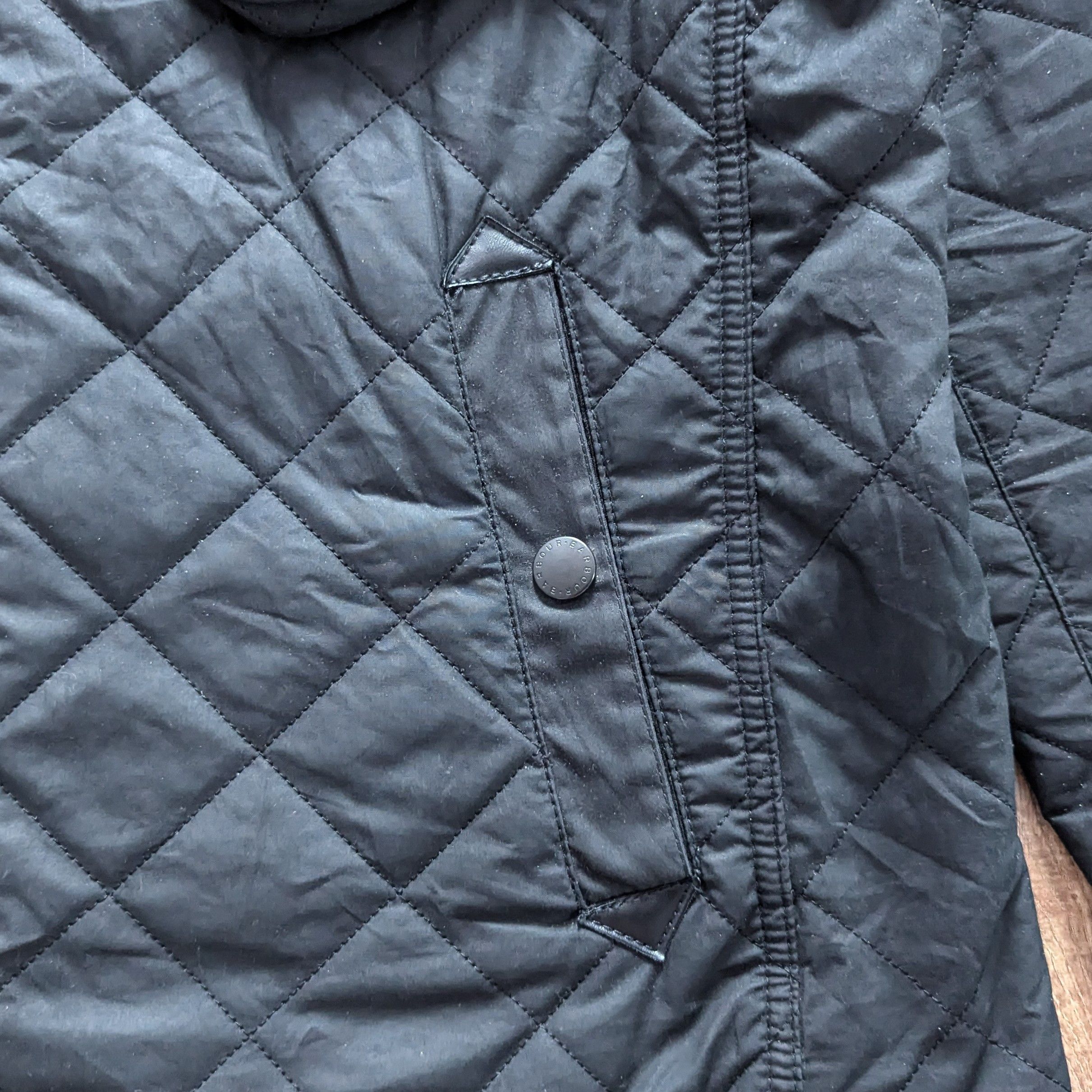 Barbour Barbour SMU Bonner Wax Jacket Size L Black Waxed Cotton Size US L / EU 52-54 / 3 - 23 Thumbnail