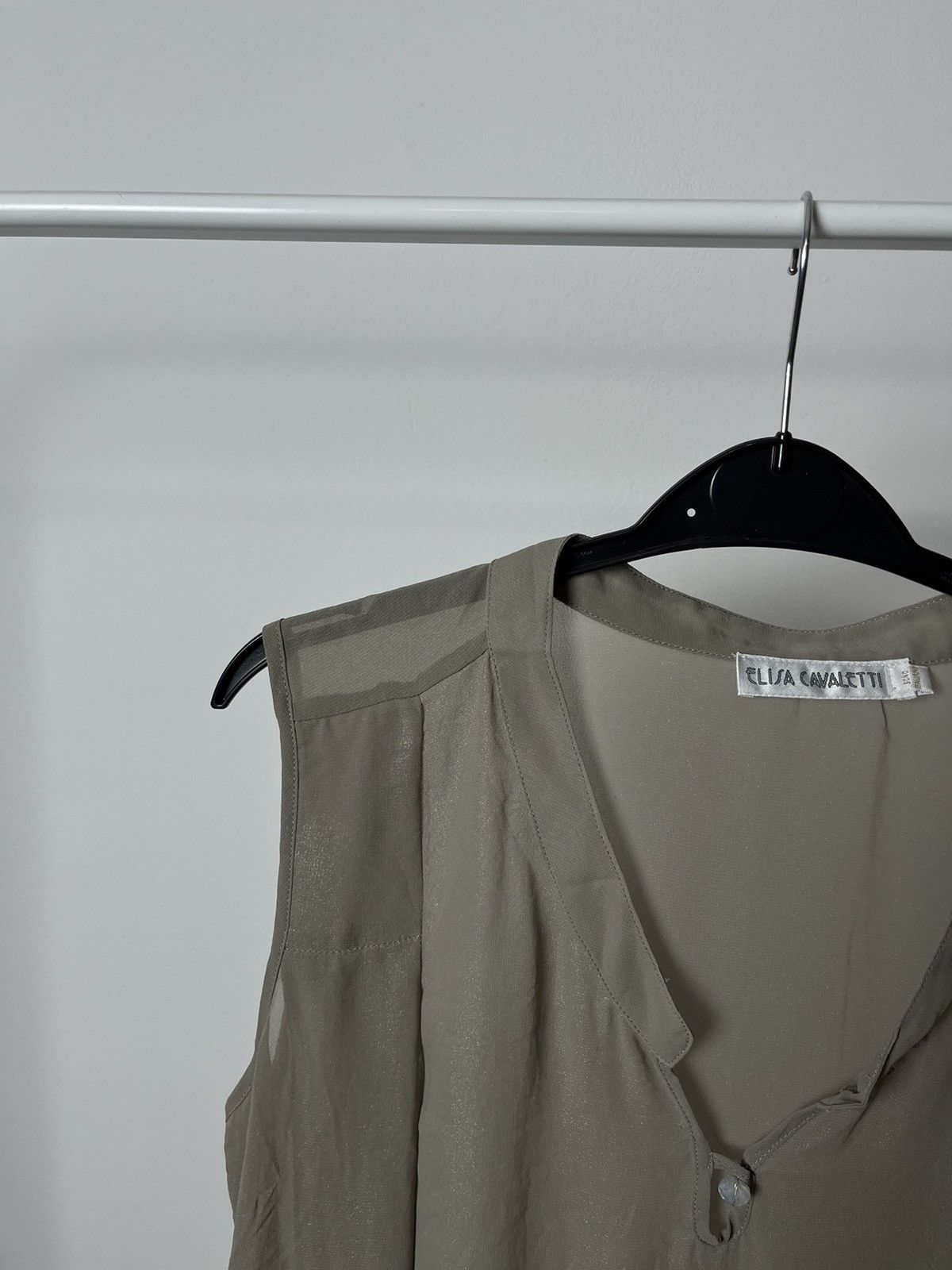 Elisa Cavaletti Elisa Cavaletti Light Blouse Shirt Size S / US 4 / IT 40 - 4 Thumbnail