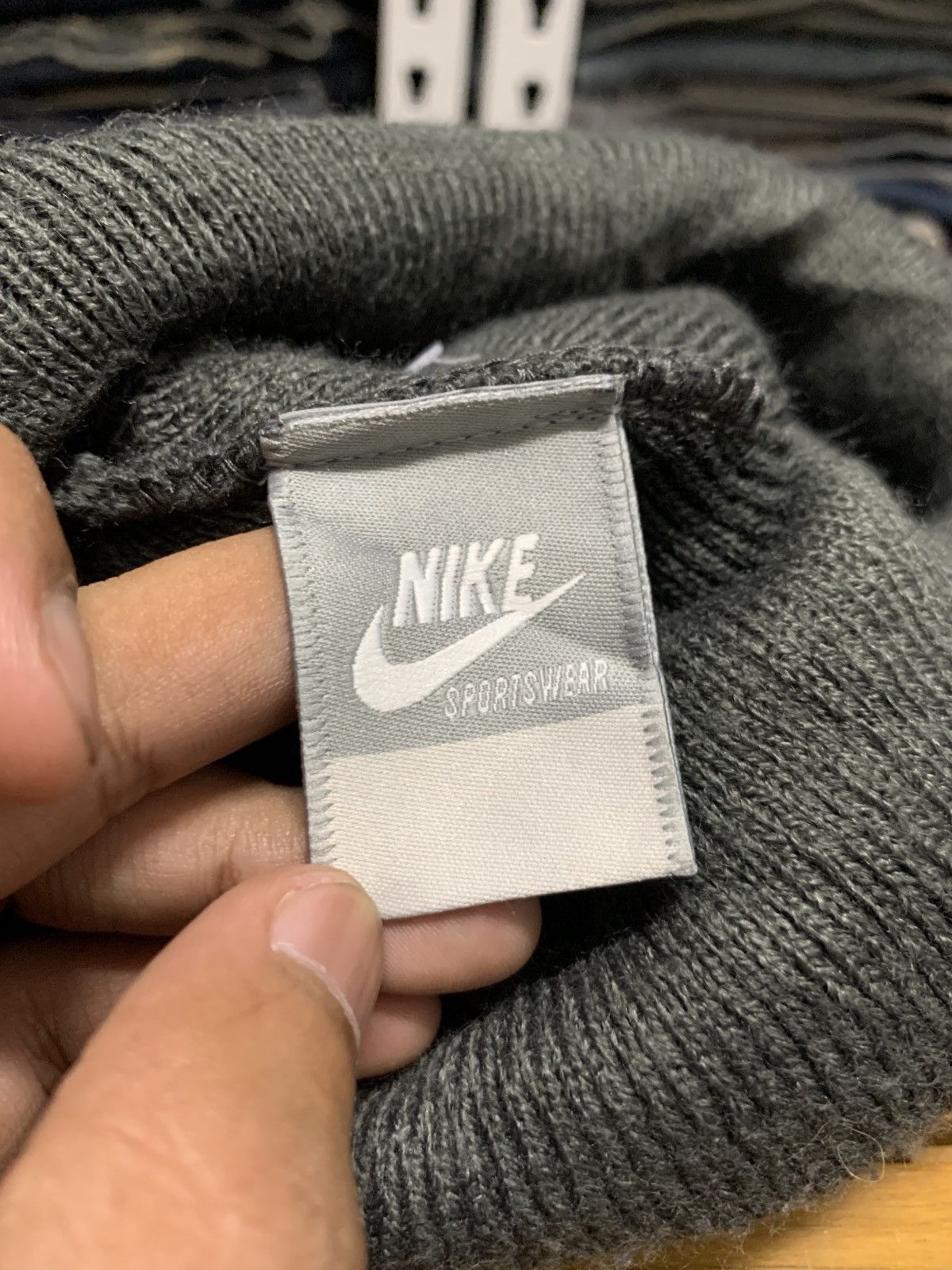 Nike Vintage NIKE Sportswear Beanie Hats Snow Caps Size ONE SIZE - 7 Thumbnail