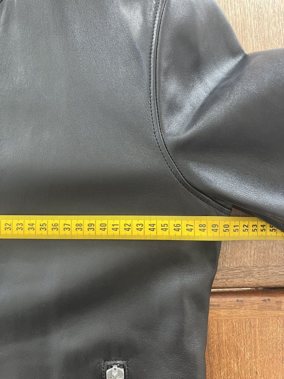 Saint Laurent Paris Saint Laurent 2017FW Cafe racer lambskin leather jacket Size US M / EU 48-50 / 2 - 13 Thumbnail