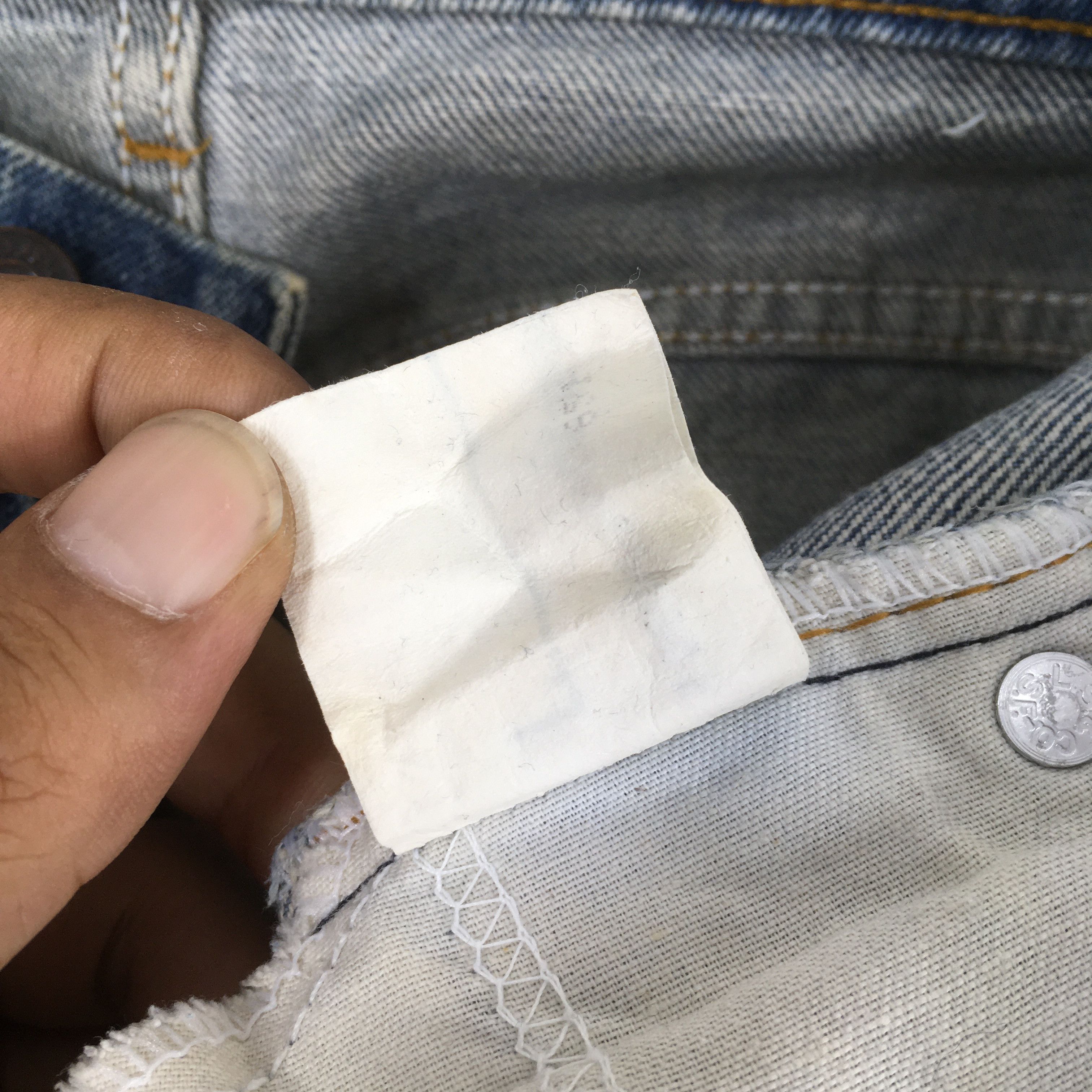 Levi's ize 30x31.5 Vintage Levi's Bootcut Flared Orange Tab Jeans Size US 30 / EU 46 - 13 Thumbnail