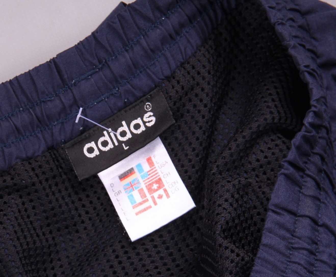 Adidas Vintage Adidas Shorts Retro 90s Nylon Running Swim Wear L Size US 34 / EU 50 - 4 Thumbnail