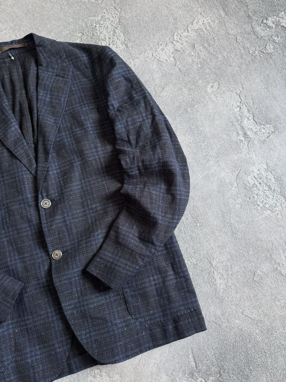 Eleventy Eleventy 52size blazer jacket button up linen blend light Size US L / EU 52-54 / 3 - 4 Thumbnail