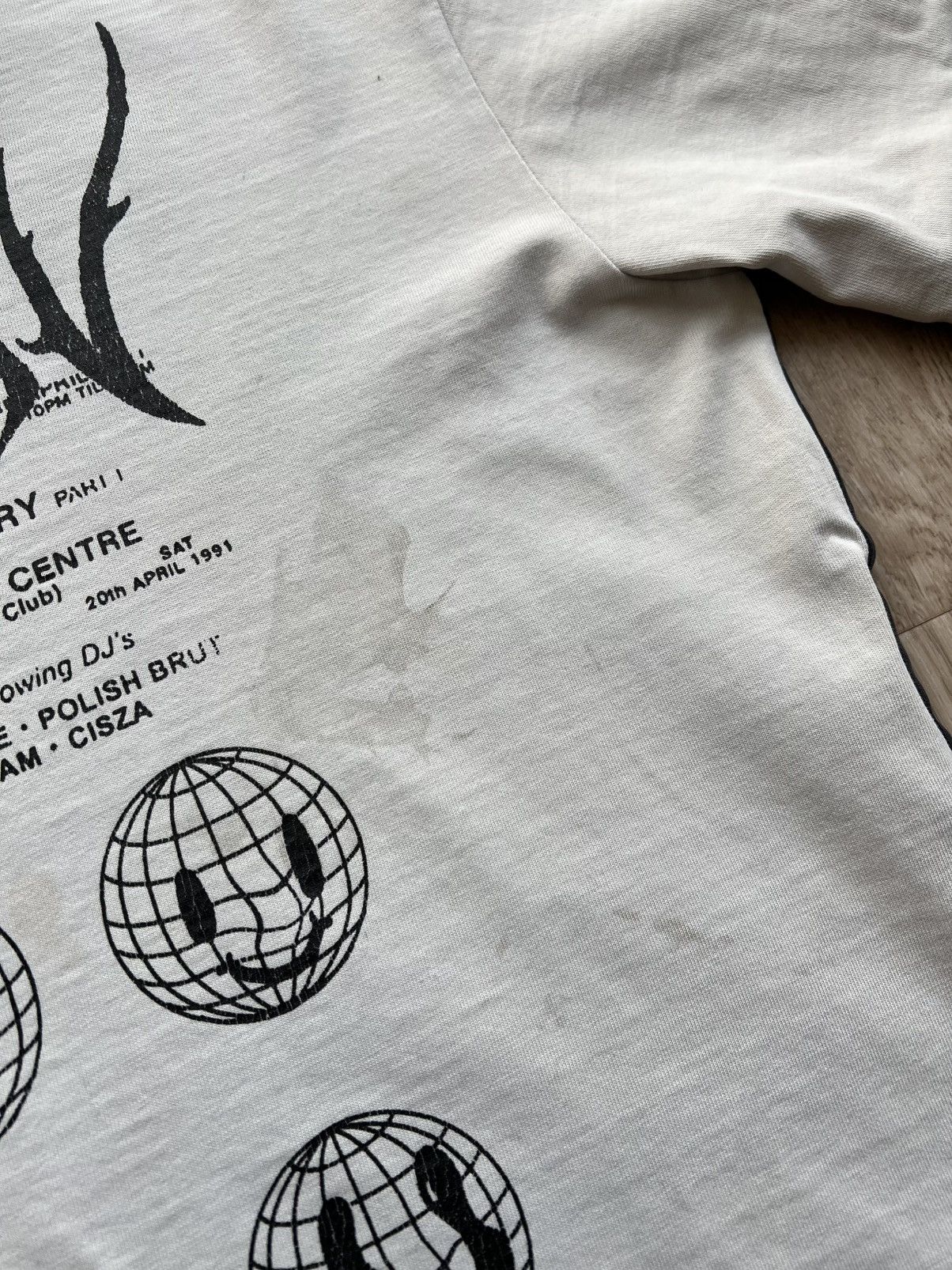 Misbhv Misbhv Double Printed Studded Tour T-Shirt Black White Tee Size US S / EU 44-46 / 1 - 3 Thumbnail