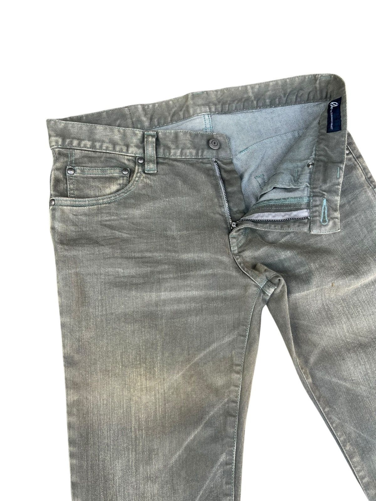 Tornado Mart Moss Wash Tornado Mart Faded Stretch Flare Pant Size US 31 - 8 Thumbnail