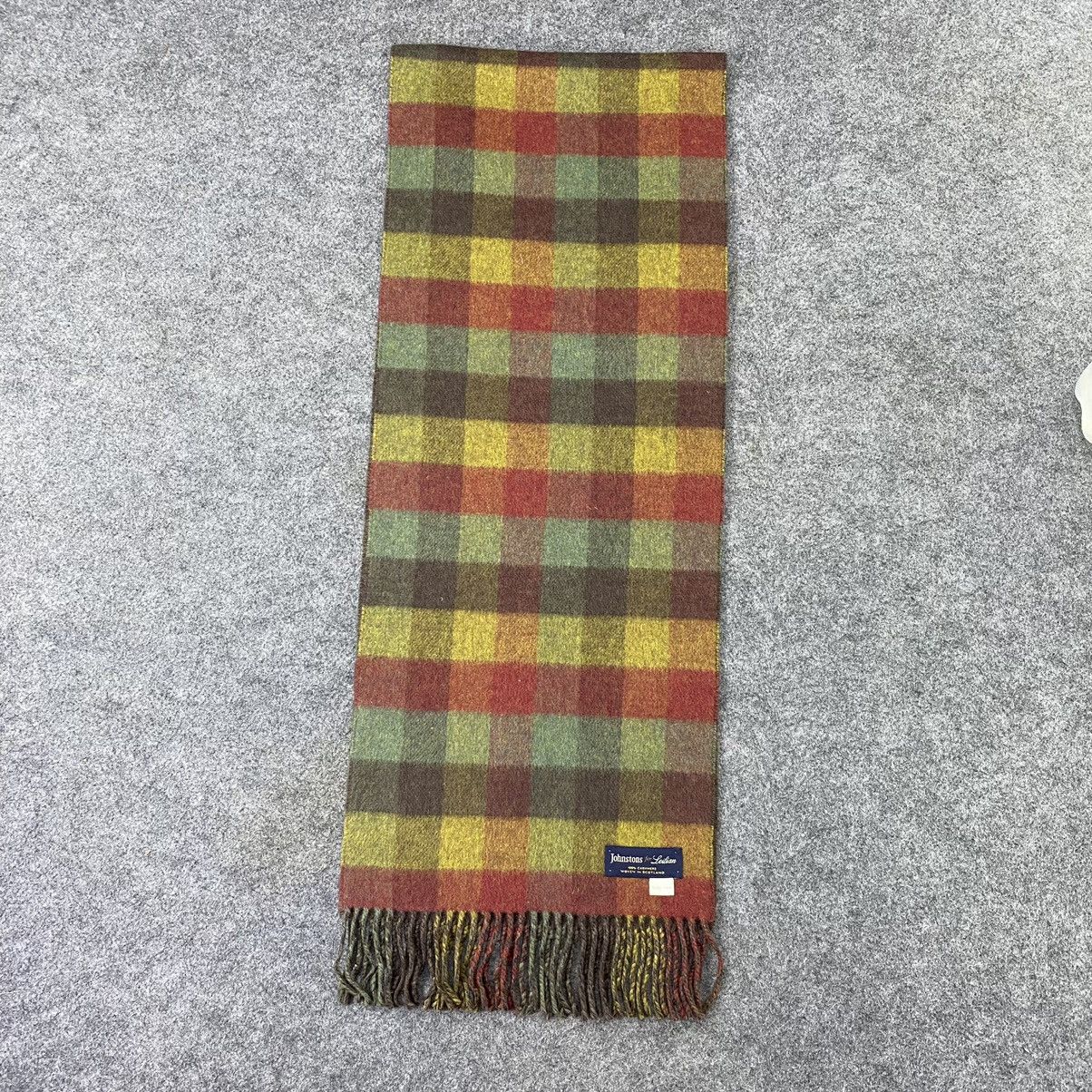 Johnstons Of Elgin Johnstons Of Elgin 100%Cashmere Scarf/Muffler/Neckwear-T1151 Size ONE SIZE - 2 Thumbnail