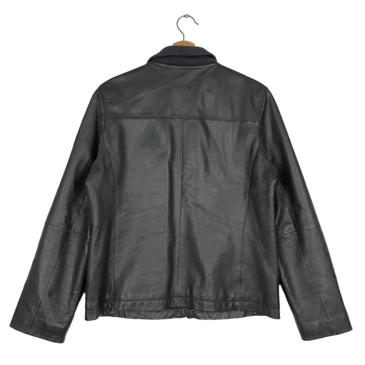 Japanese Brand 🔥90’s Vintage Soft Leather Biker Jacket Intensifier Japan Size US L / EU 52-54 / 3 - 8 Thumbnail