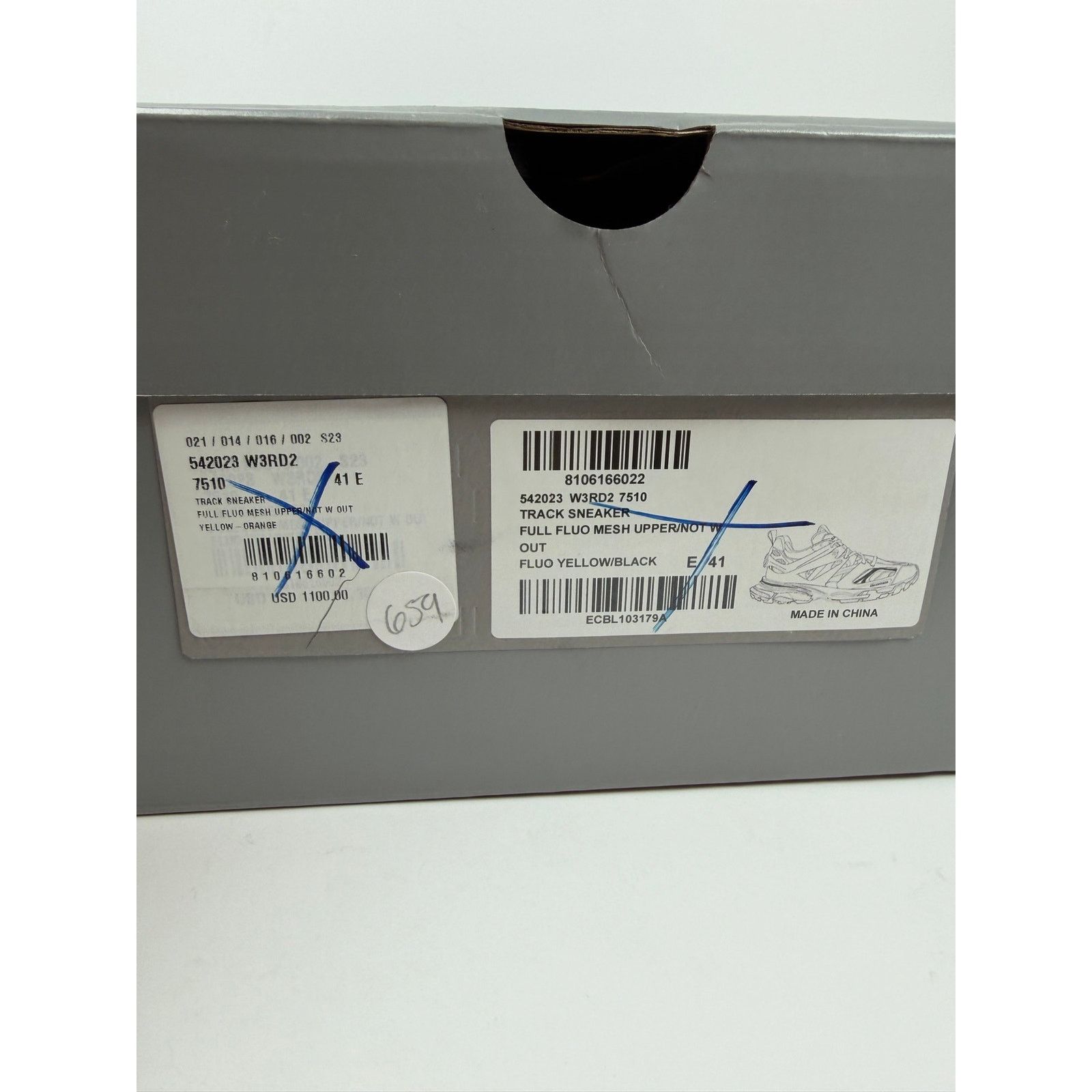 Balenciaga Size 41EU/8US - Balenciaga Track Fluo Yellow NEW Size US 8 / IT 38 - 11 Thumbnail