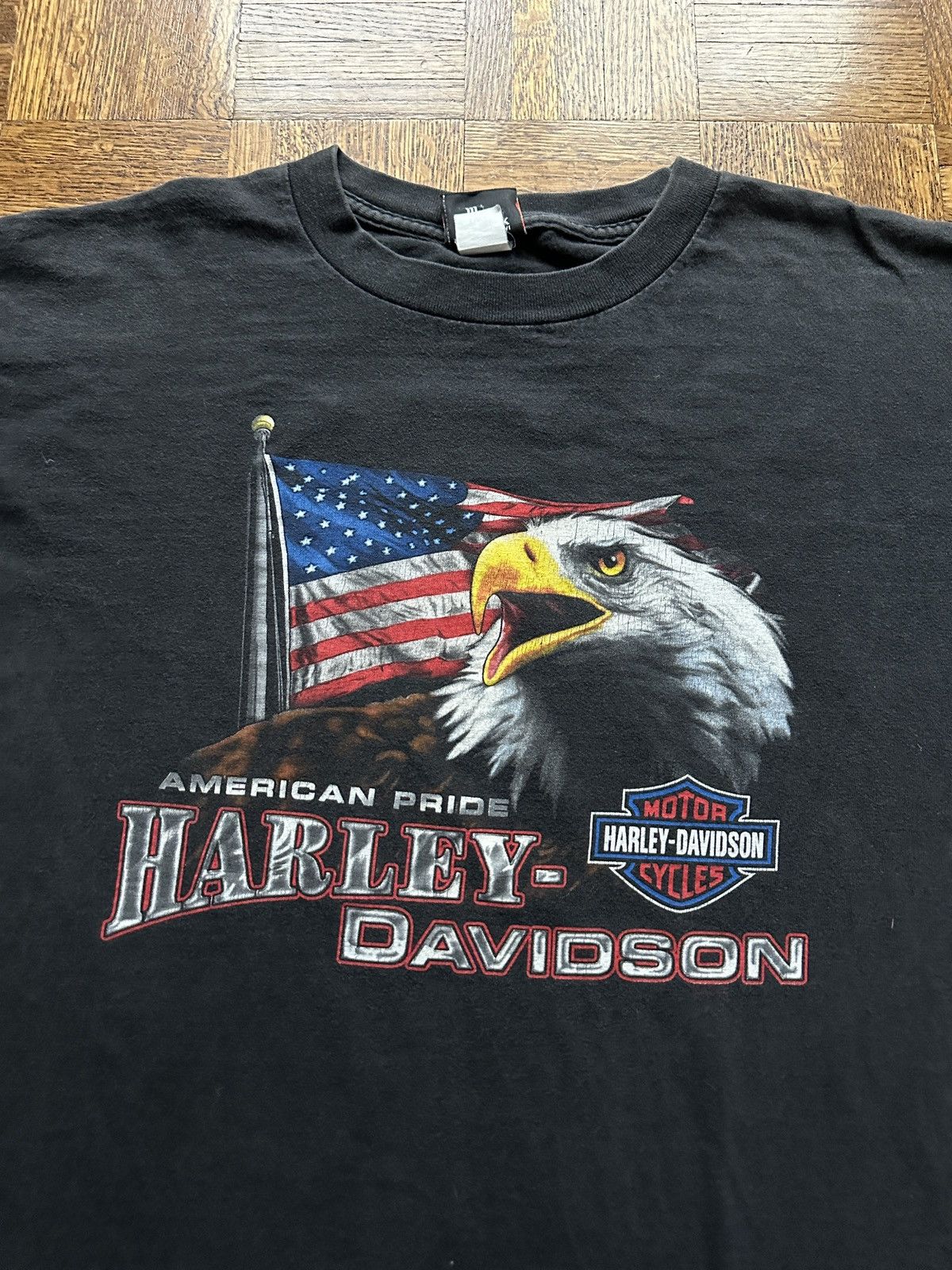 Harley Davidson Vintage Y2K Harley Davidson Tecumseh Eagle Graphic Tee Size US L / EU 52-54 / 3 - 5 Thumbnail
