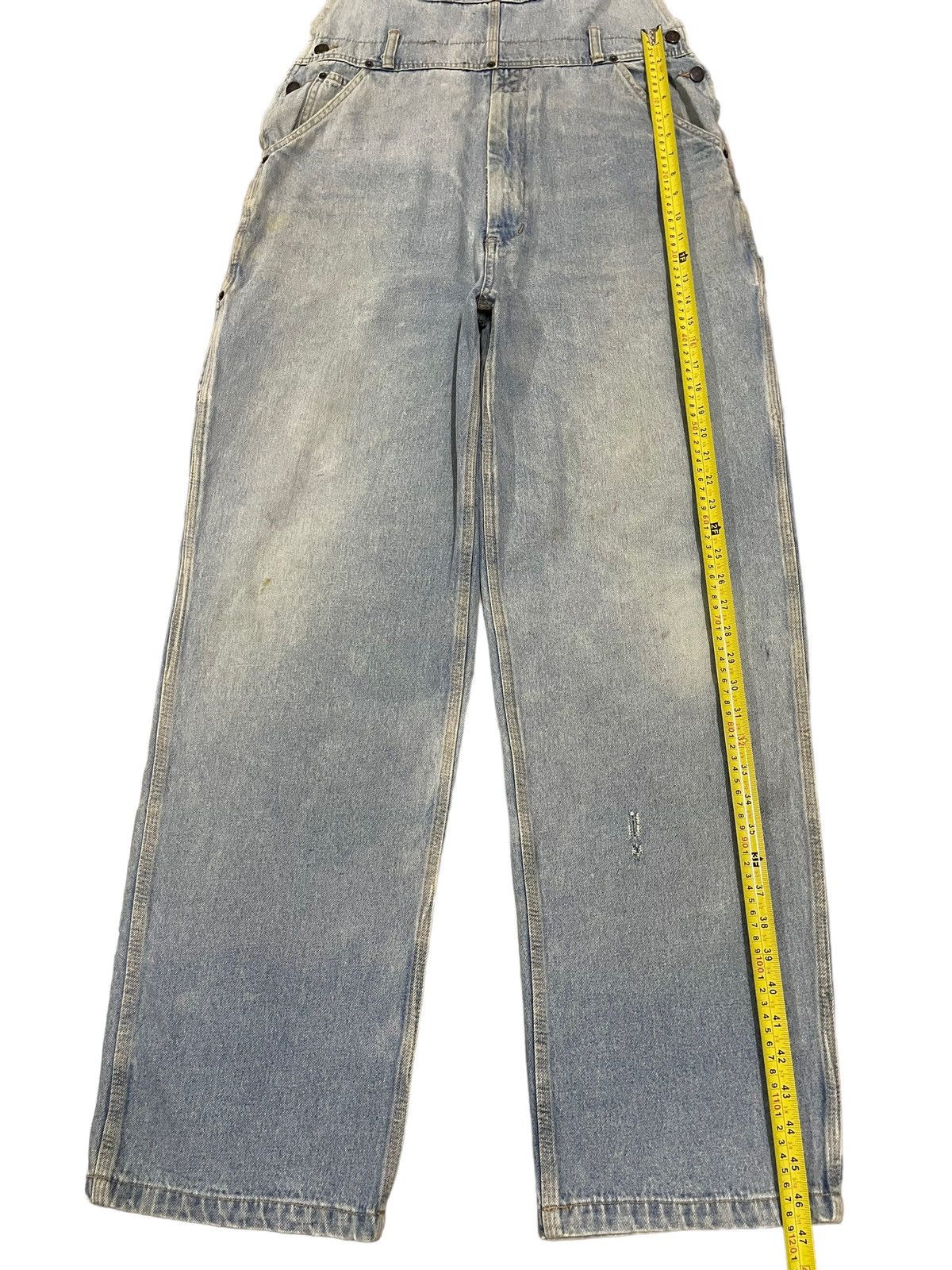 Carhartt Vintage Japanese Brand Blue Wash Style Denim Overalls Size US 33 - 15 Thumbnail