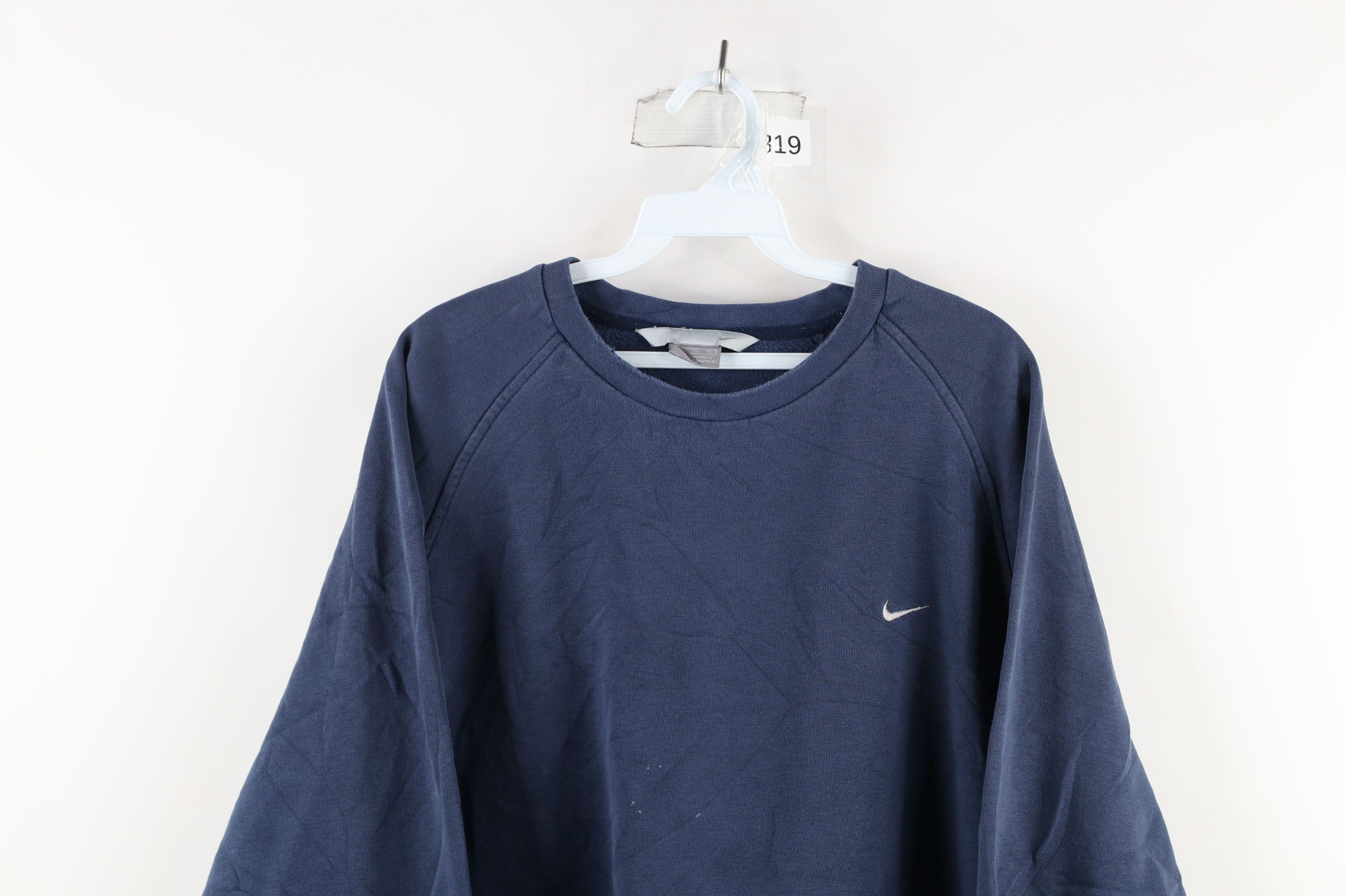 Nike Vintage Nike Travis Scott Mini Swoosh Crewneck Sweatshirt Size US XXL / EU 58 / 5 - 2 Thumbnail