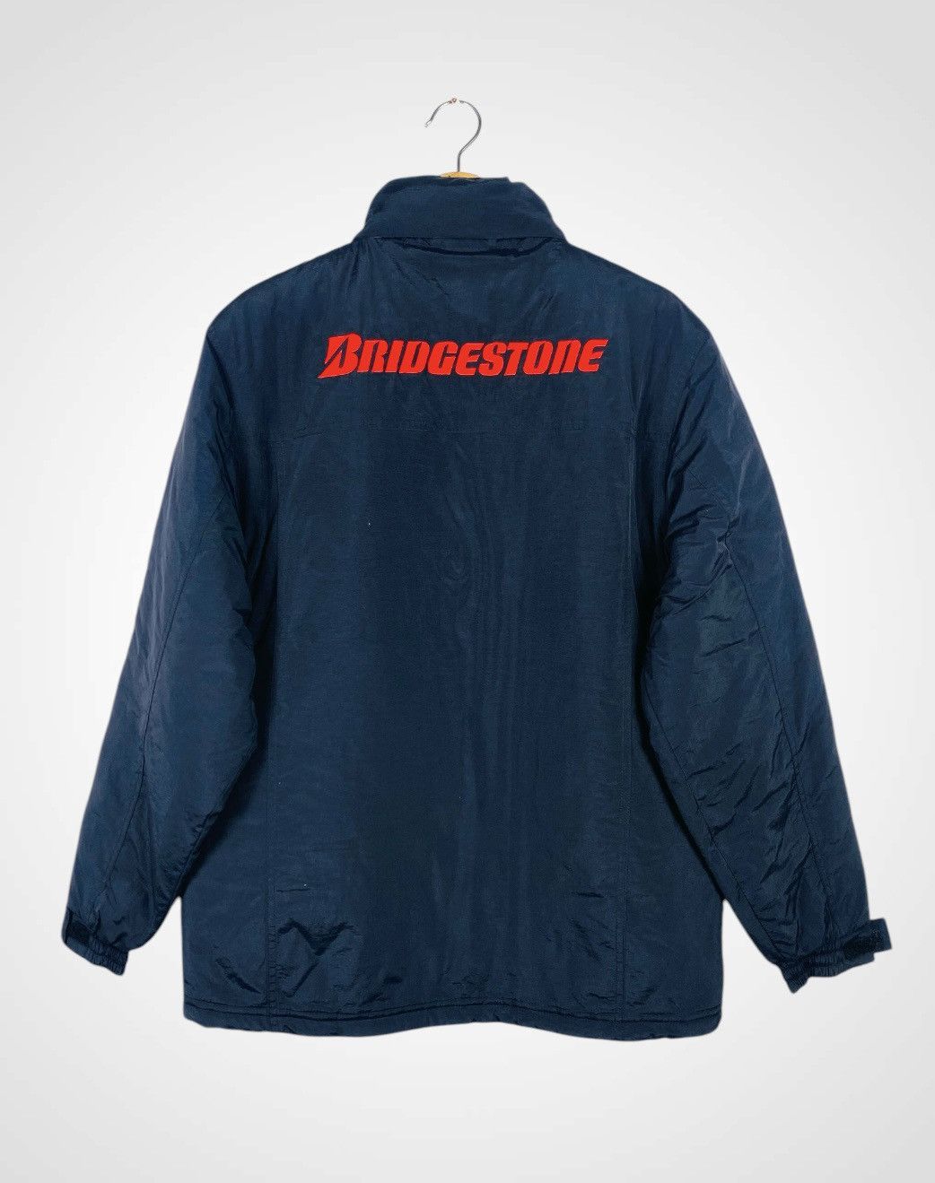 ICON Motorsports Vintage Bridgestone Motorsport Racing Zipper Light Jacket Size US L / EU 52-54 / 3 - 1 Thumbnail