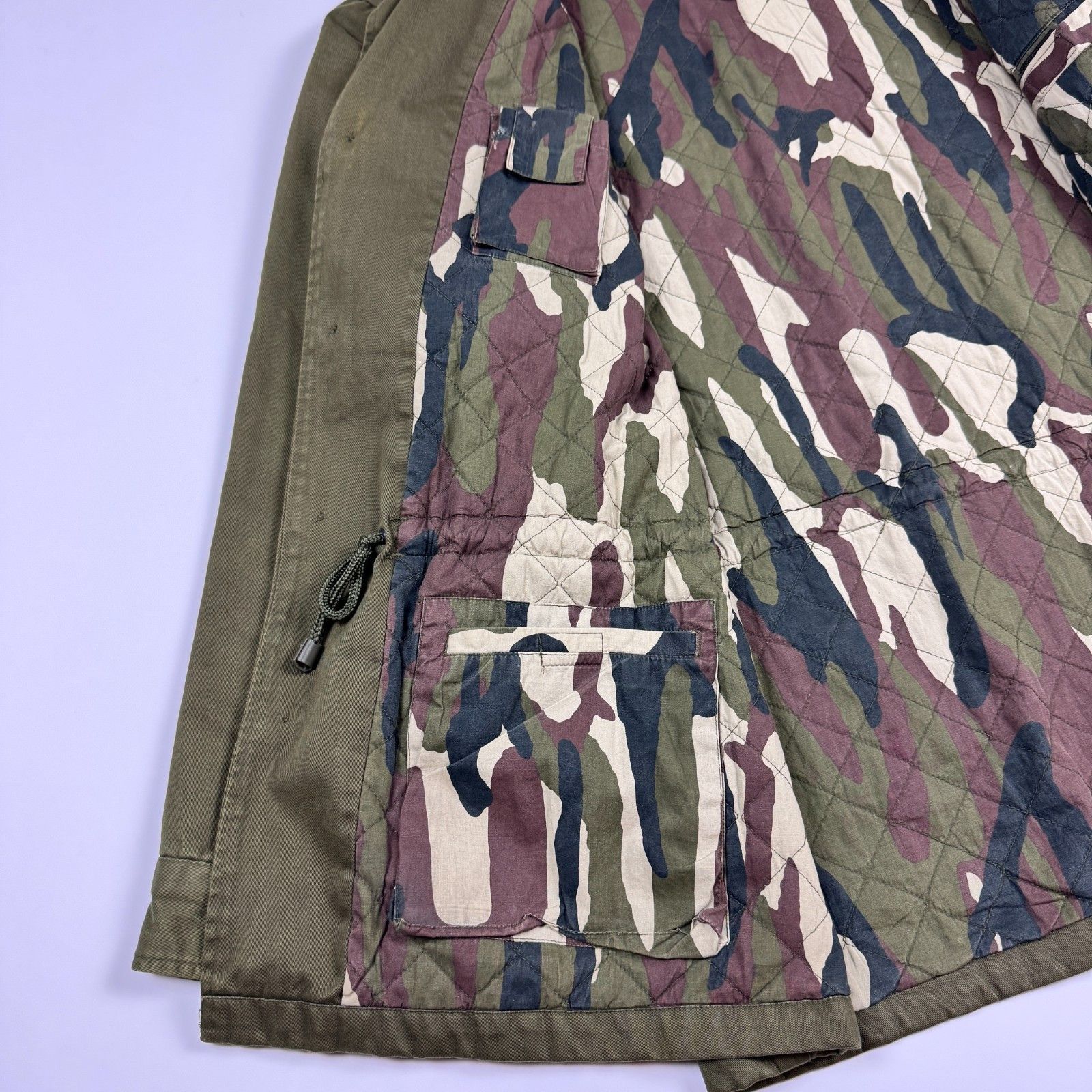 Old Navy Old Navy Field Jacket XL Olive Camo Quilted Military Coat Size US XL / EU 56 / 4 - 7 Thumbnail