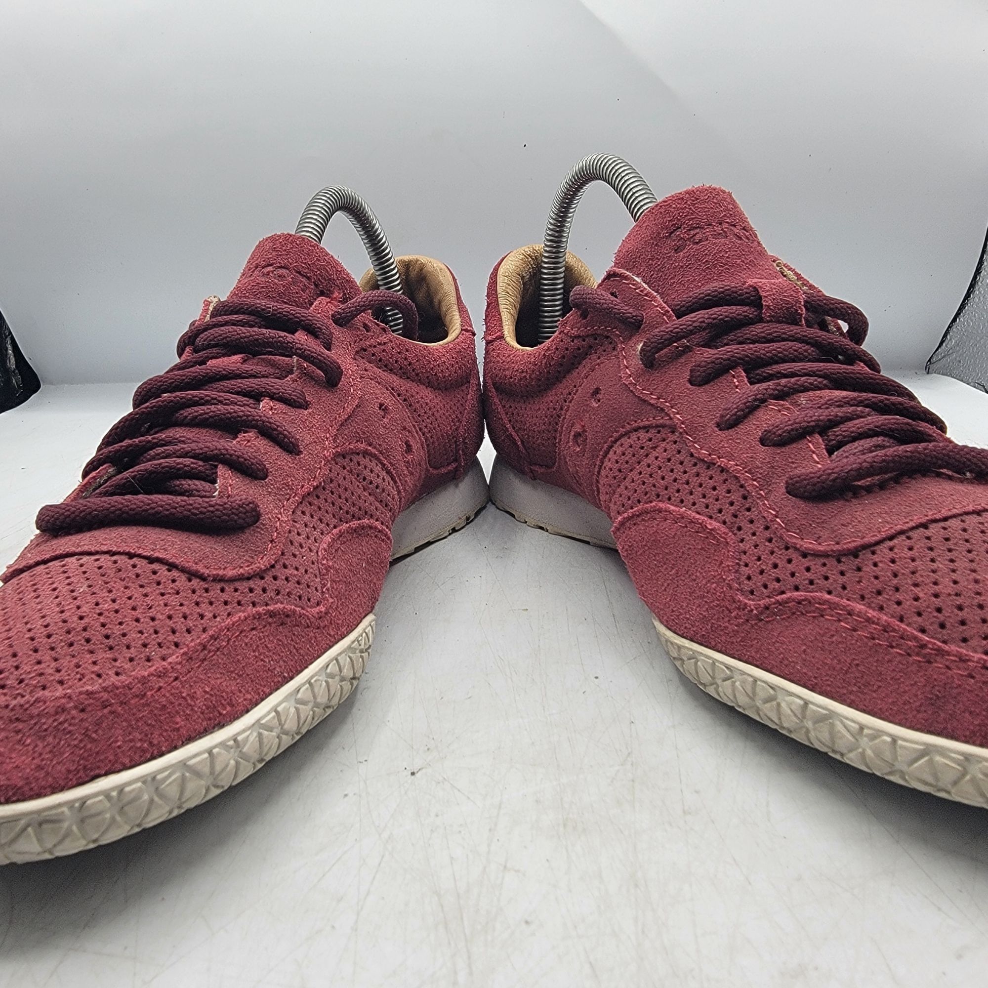 Saucony Saucony Jazz Womens 8.5 Red Sneaker Shoes Casual Walking Com Size US 8.5 / IT 38.5 - 3 Thumbnail