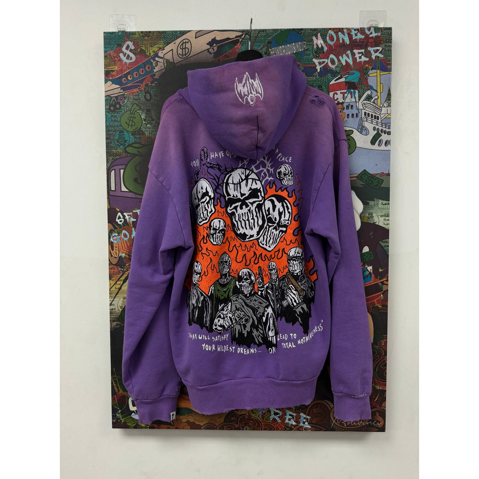 Warren Lotas Warren Lotas Opened Door Hoodie Purple Orange Used Medium Size US M / EU 48-50 / 2 - 1 Thumbnail