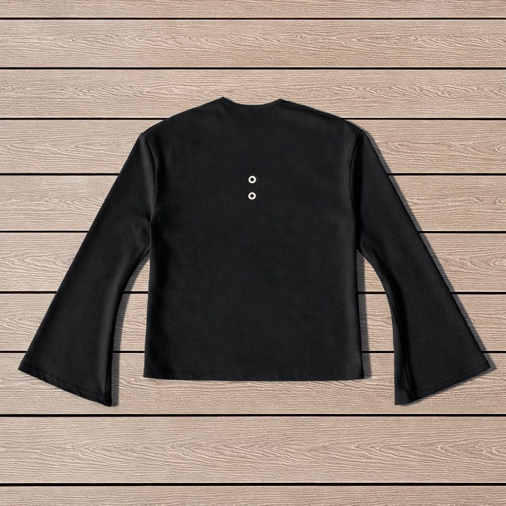 Other Yarik Black Studded Sweatshirt Size US M / EU 48-50 / 2 - 2 Thumbnail