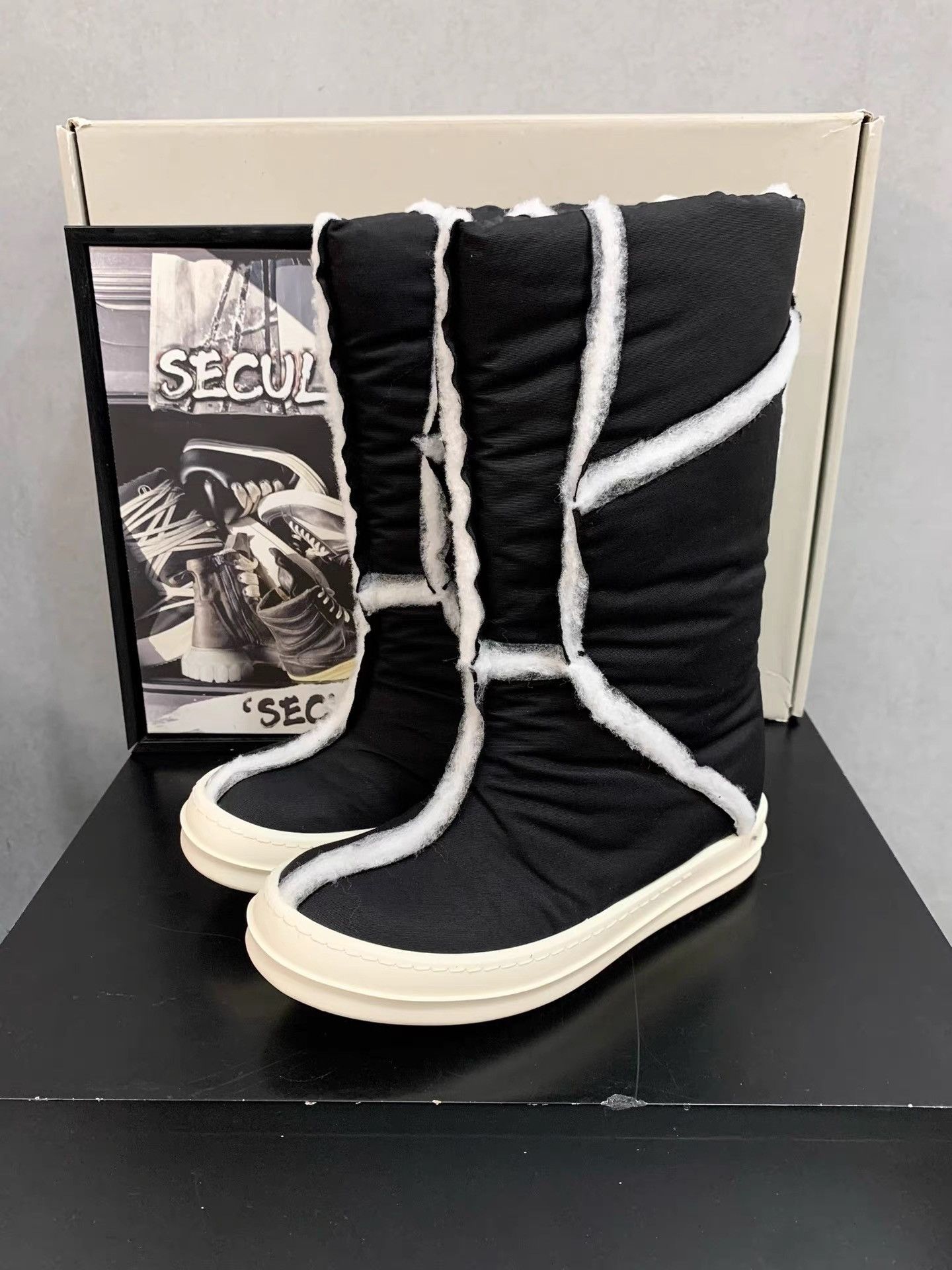 Rick Owens Rick Owens 21FW Raw Edge High Converse Boots K34 Size US 5 / IT 35 - 1 Thumbnail