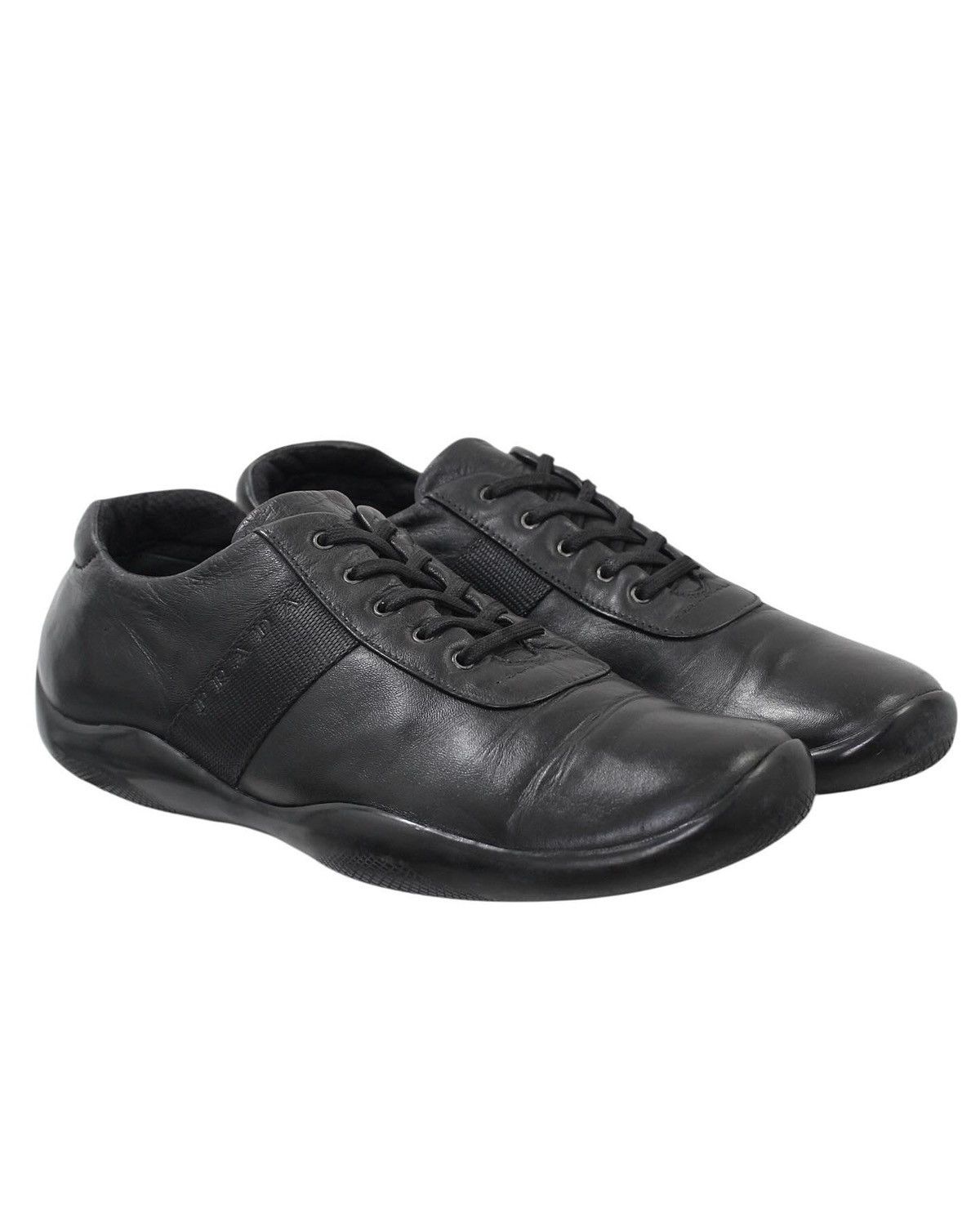 Prada SS1999 PRADA LEATHER SNEAKERS Size US 9 / EU 42 - 1 Thumbnail