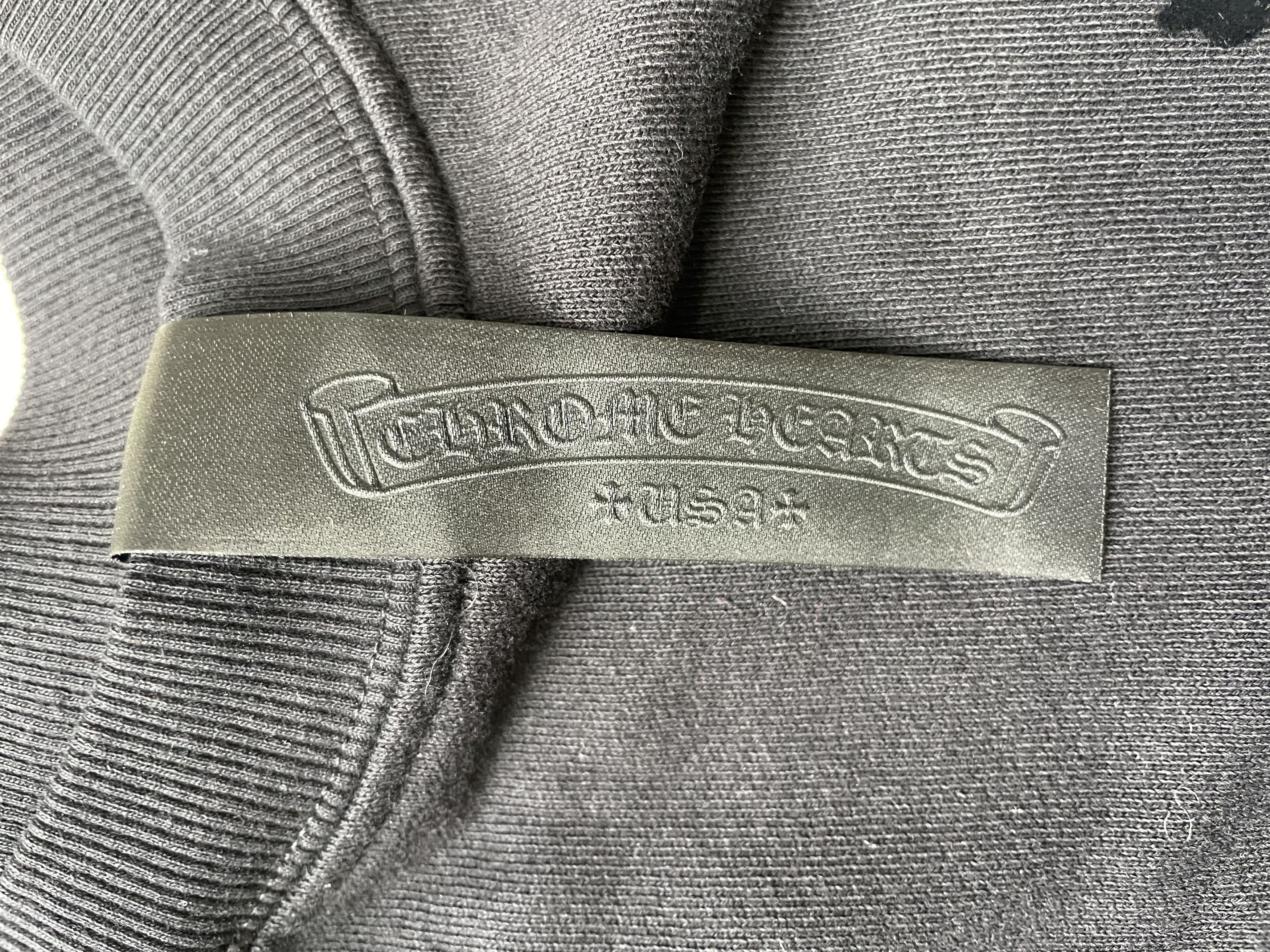 Chrome Hearts Chrome Hearts Triple Cross CH Letter Black Sweatshirt Size XS / US 0-2 / IT 36-38 - 5 Thumbnail