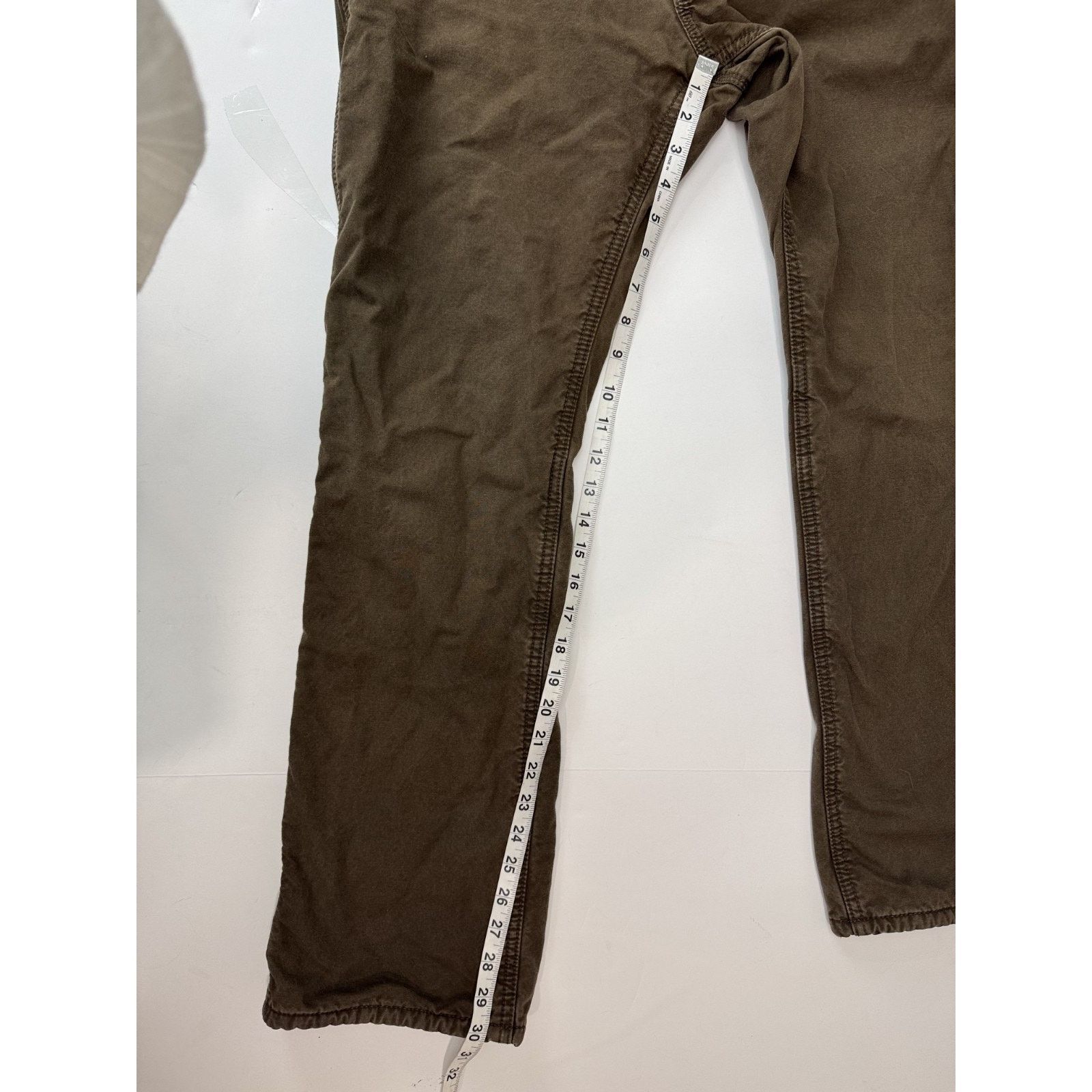 Eddie Bauer Eddie Bauer Flannel Lined Pants Men 34*32 Brown Canvas Warm Size US 34 / EU 50 - 7 Thumbnail