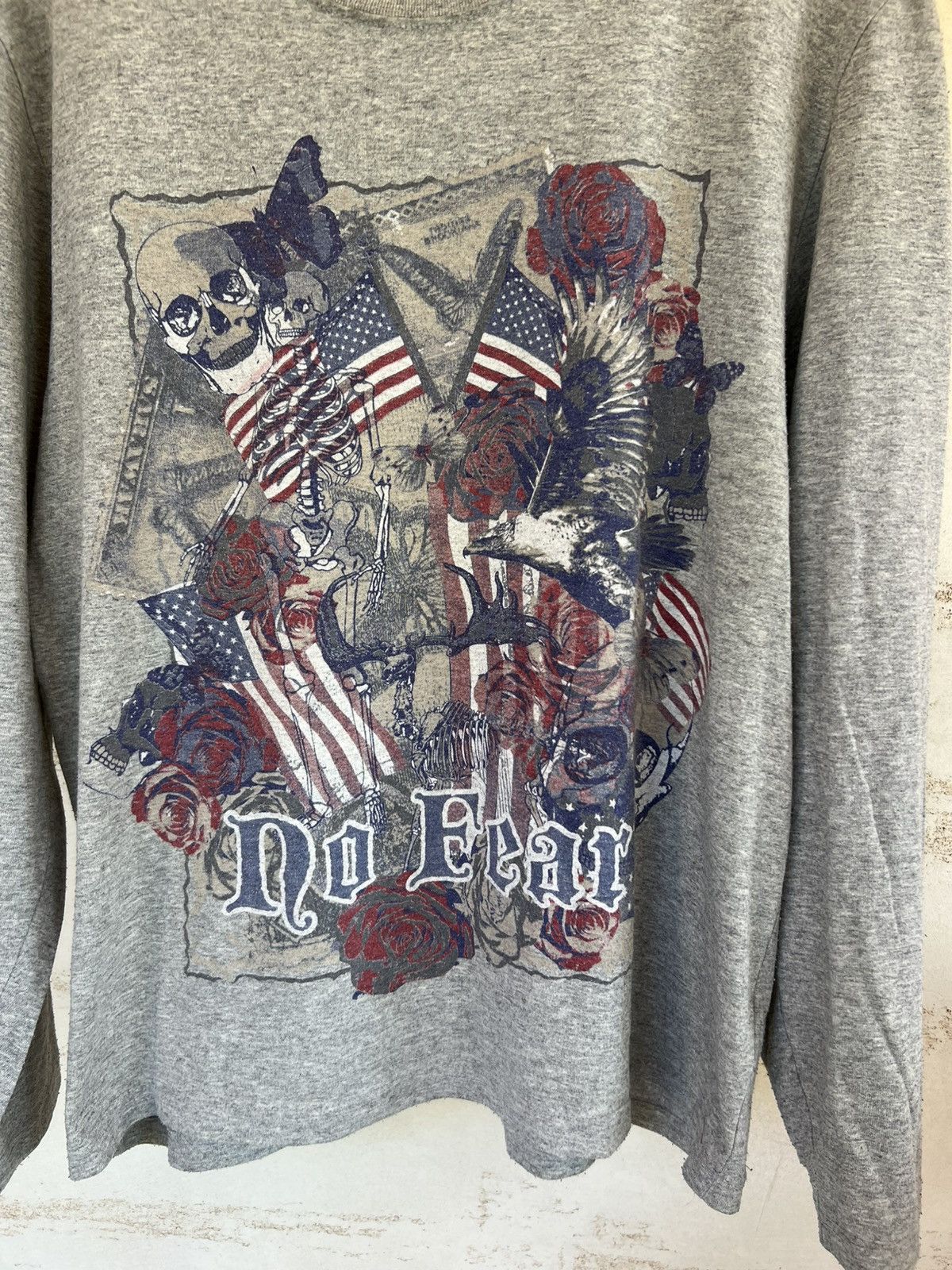 Other No Fear big logo skull zip-up hoodie skate rap Size US L / EU 52-54 / 3 - 2 Thumbnail