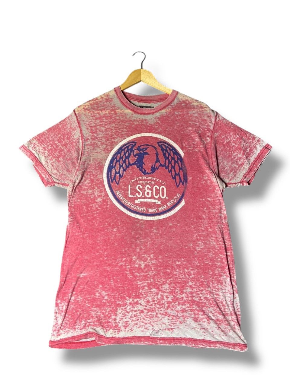Levi's Levis Strauss & Co Eagle Printed Distressed Tshirt (166) Size US M / EU 48-50 / 2 - 1 Thumbnail