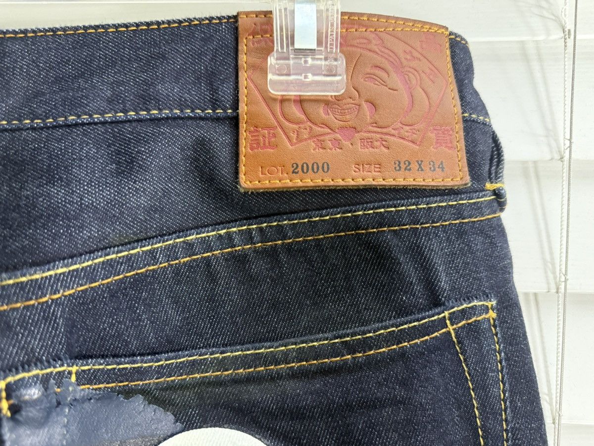 Playboi Carti Evisu x Opium ComplexCon Exclusive Japan Raw Denim Size US 33 - 6 Thumbnail