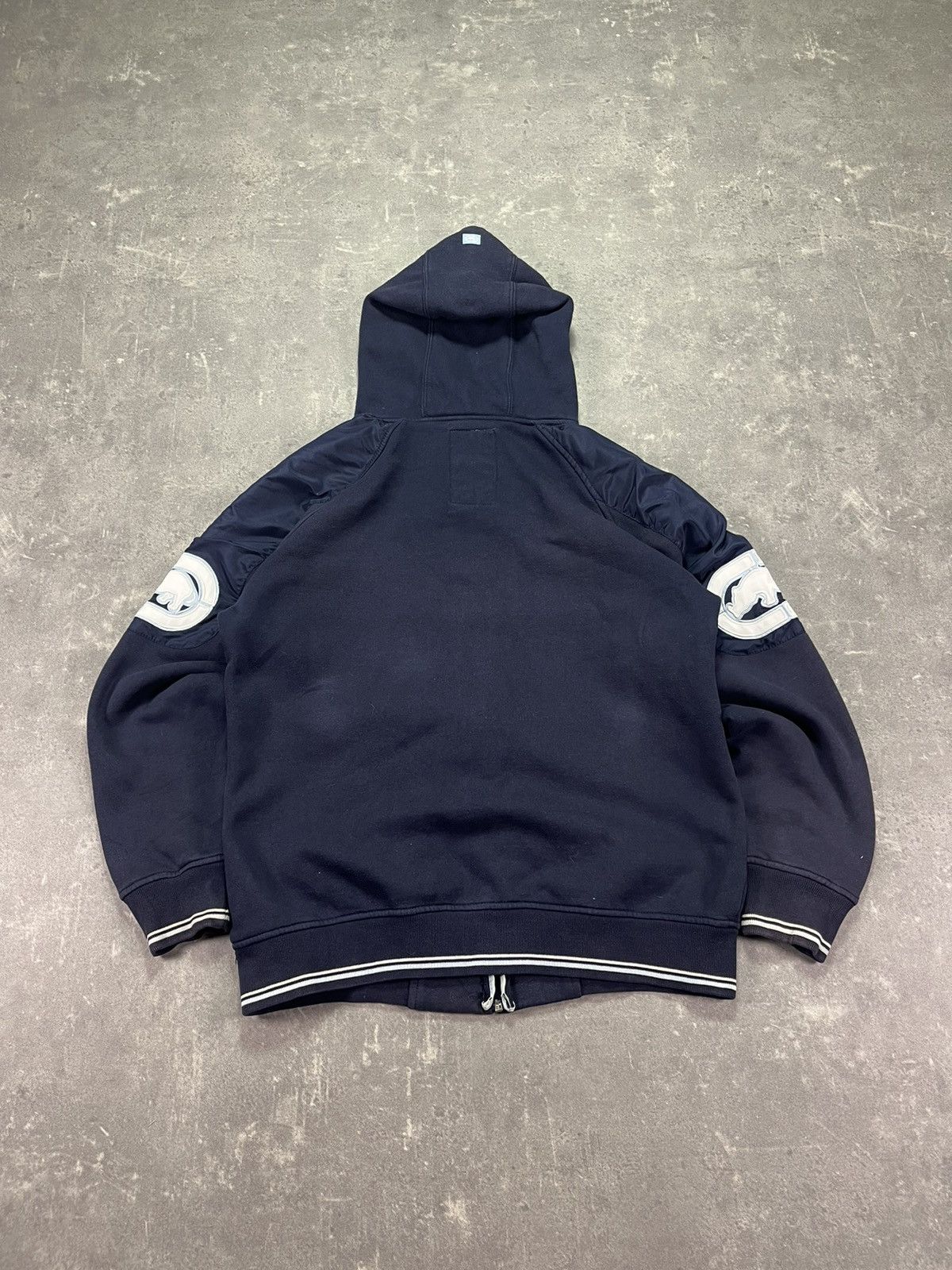 Ecko Unltd. Ecko Unltd. Vintage Zip Hoodie Big Logo Center Spellout M L Size US M / EU 48-50 / 2 - 2 Thumbnail