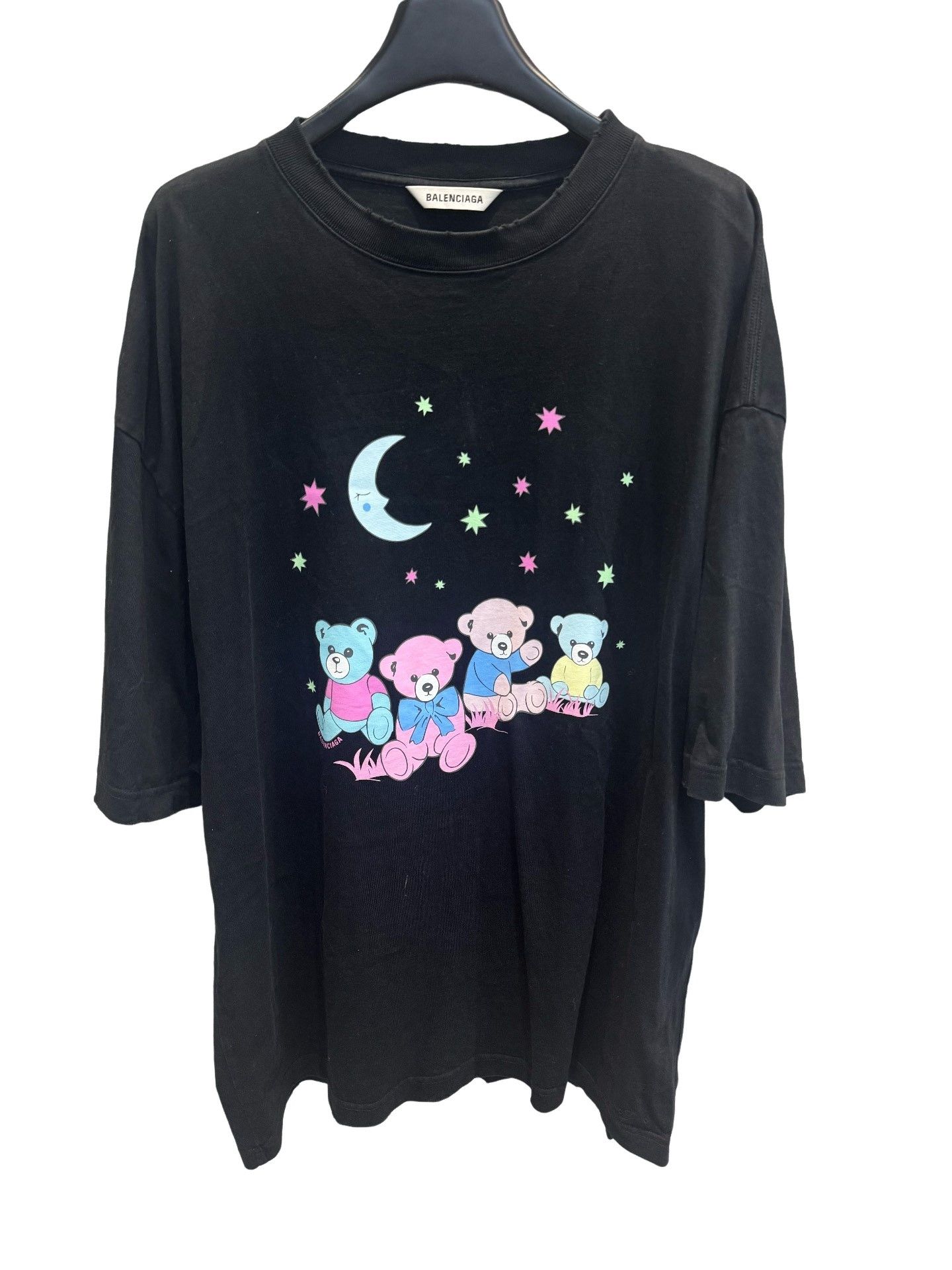 Balenciaga Balenciaga LoveBear Graphic T-Shirt Black Size M Size US M / EU 48-50 / 2 - 1 Thumbnail