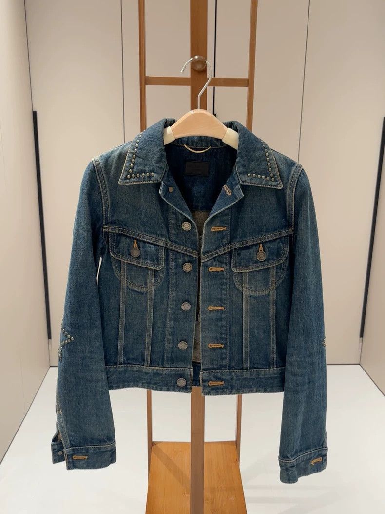 Saint Laurent Paris Saint Laurent Paris Denim top-2508 Size US XS / EU 42 / 0 - 1 Thumbnail