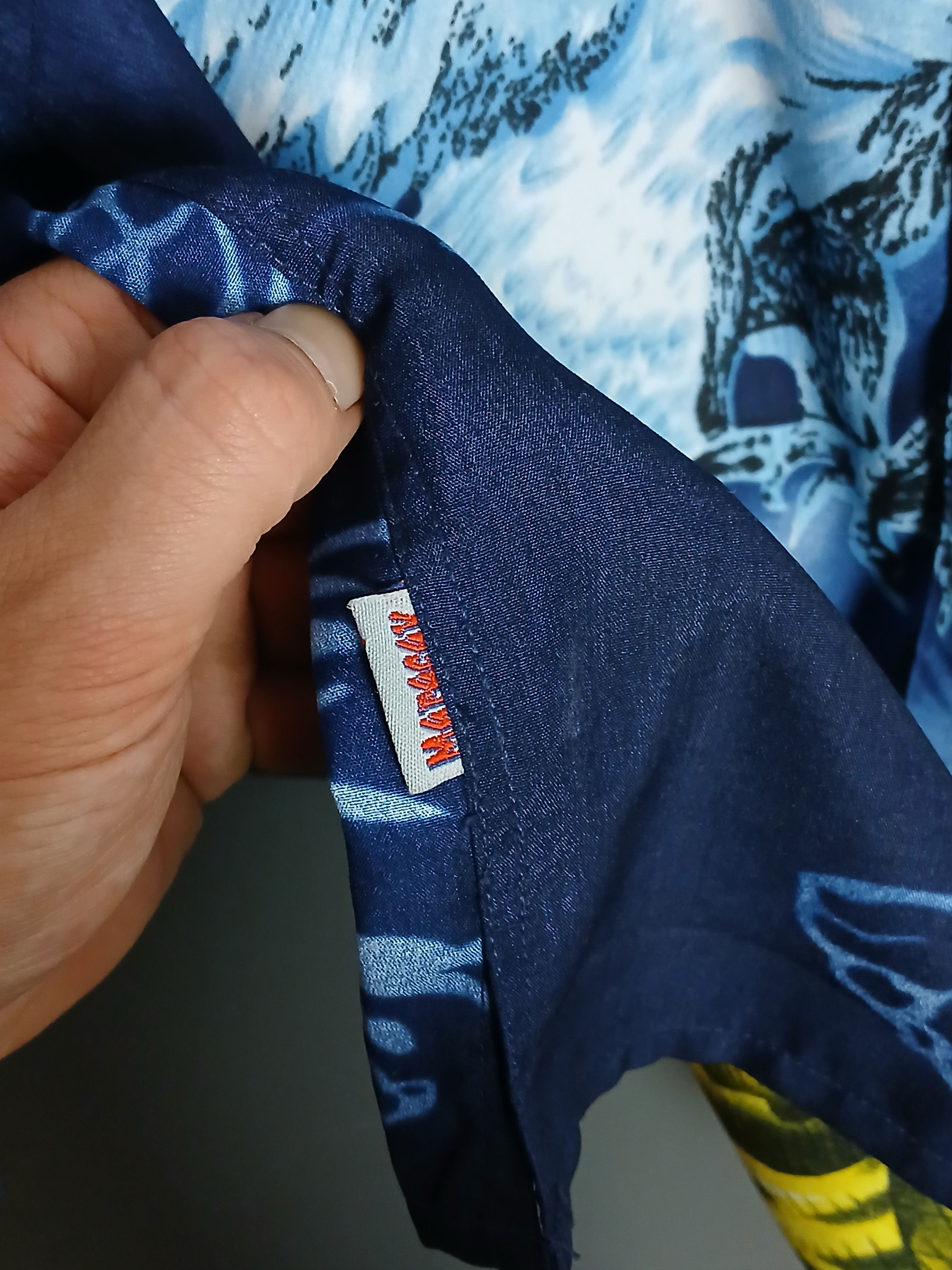 Japanese Brand Sukajan Dragon vs Eagle All Over Print Shirt Size US XXL / EU 58 / 5 - 6 Thumbnail