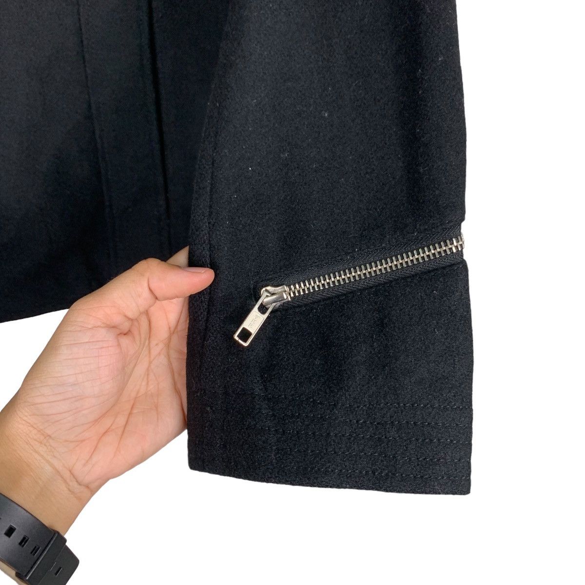 monkey time MONKEY TIME United Arrows Black Wool Jacket #0997-C44 Size US M / EU 48-50 / 2 - 13 Thumbnail