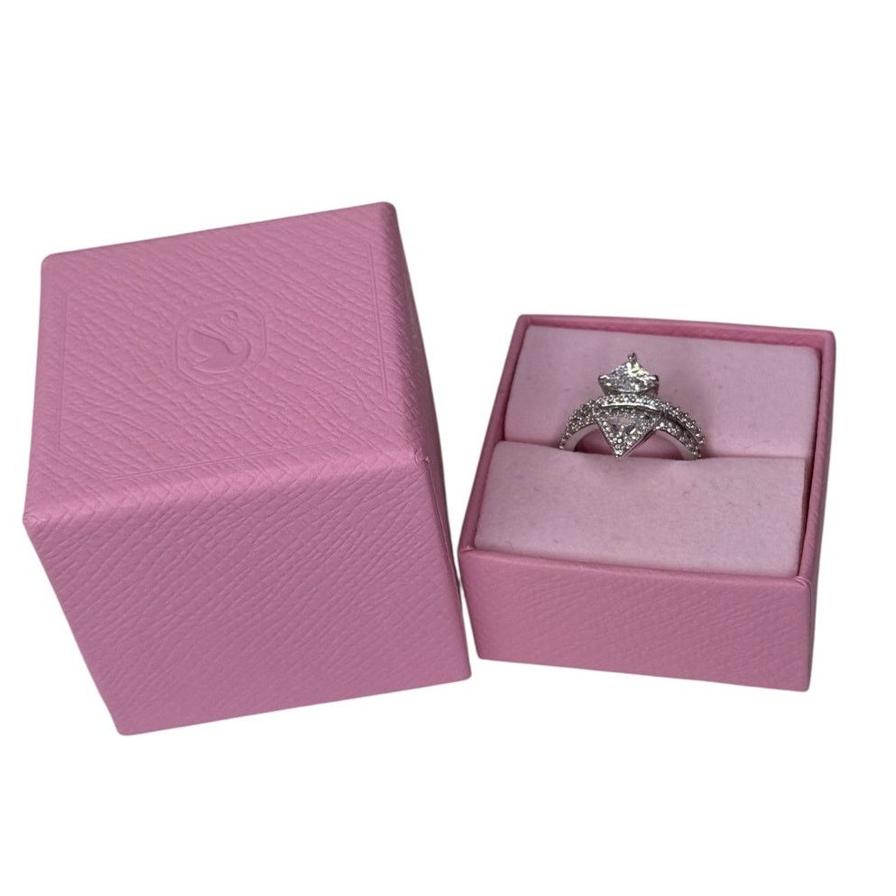Swarovski Swarovski Ortyx ring Mixed cuts, White, Rhodium plated 6 Size ONE SIZE - 1 Thumbnail