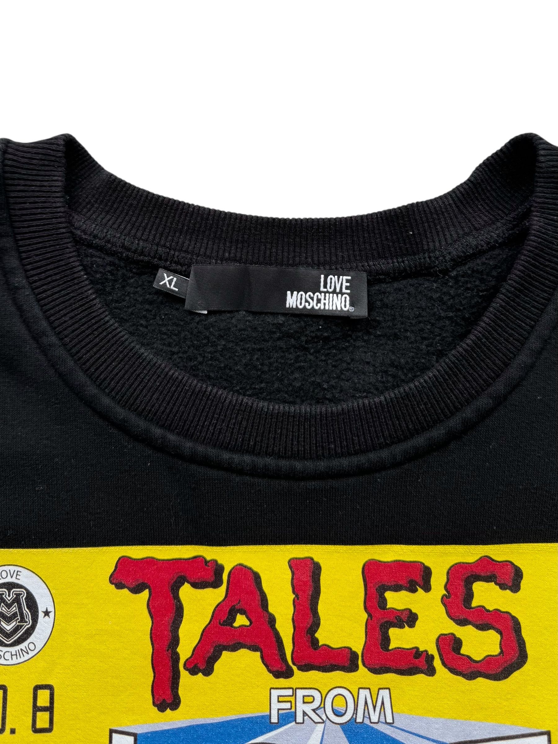 Moschino Love Moschino Sweatshirt (D10) Size US XL / EU 56 / 4 - 5 Thumbnail