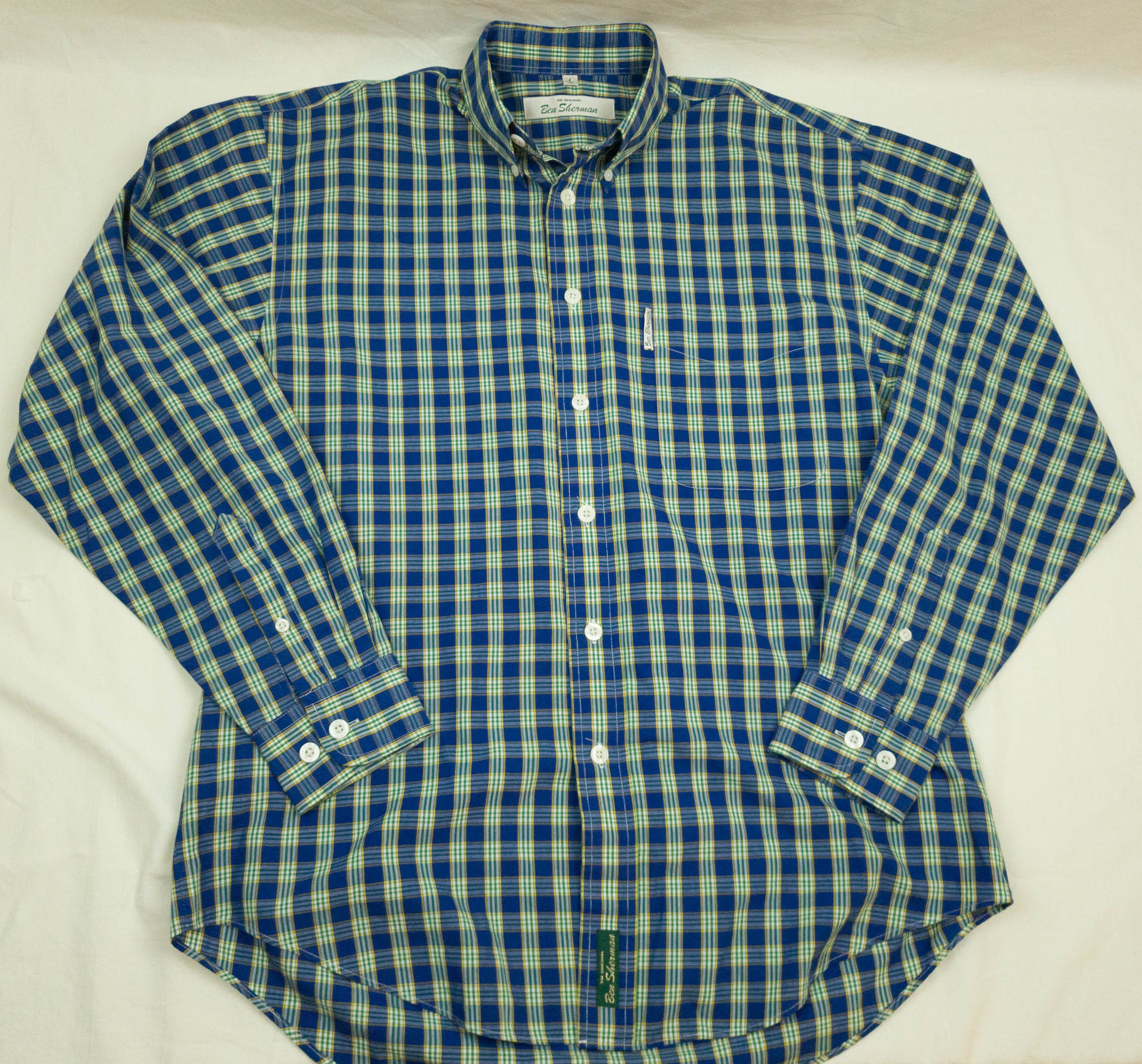 Ben Sherman BEN SHERMAN SHIRT LONG SLEEVE COTTON SIZE M VGC Size US M / EU 48-50 / 2 - 3 Thumbnail