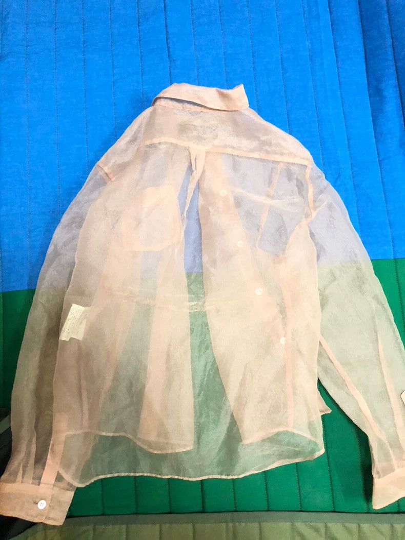 Comme des Garcons Comme Des Garcons Perspective tulle shirt coat Size M / US 6-8 / IT 42-44 - 2 Thumbnail