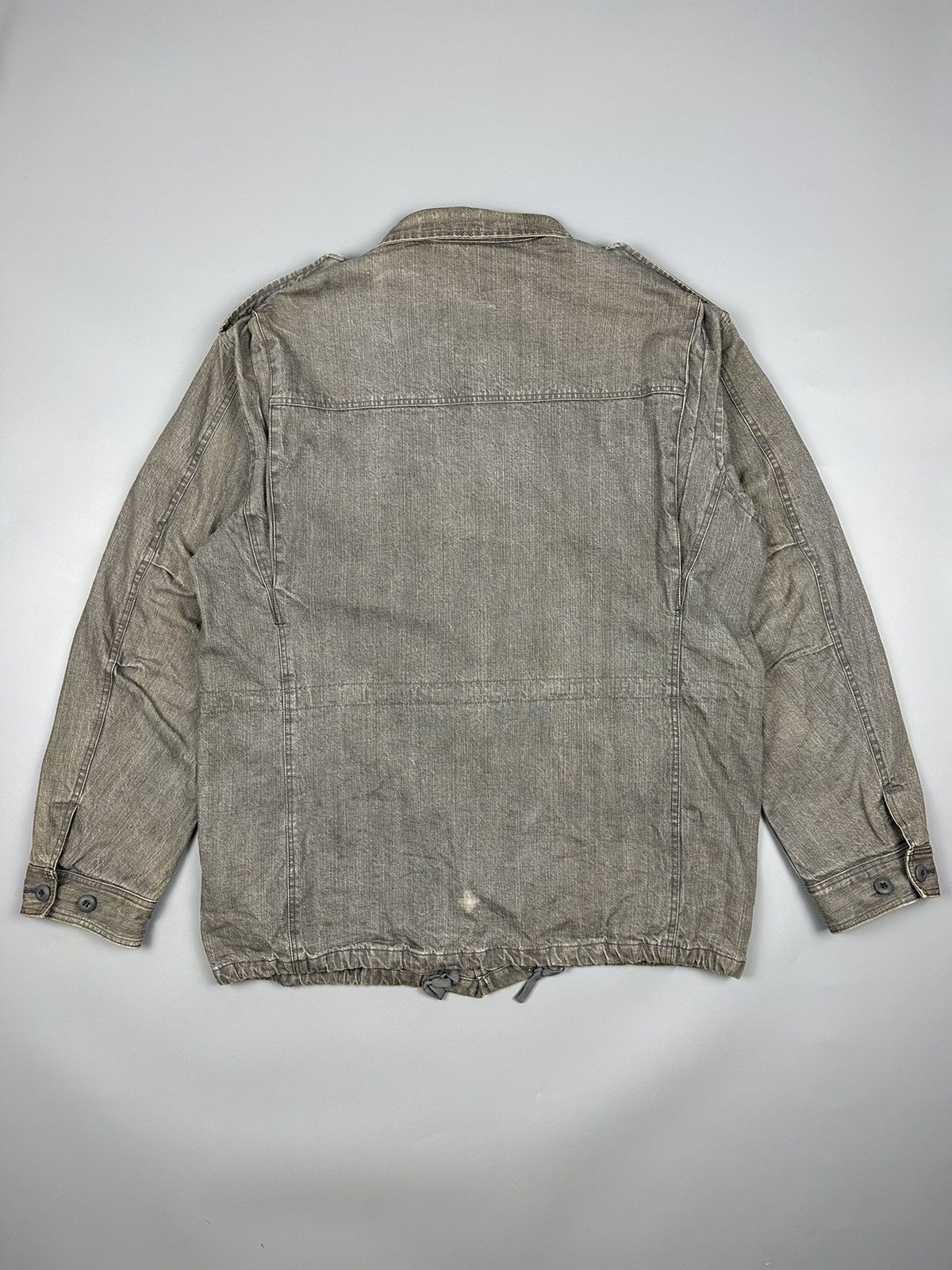 Japanese Brand Vintage Mackdaddy Midi Denim Jacket Size US XXL / EU 58 / 5 - 2 Thumbnail