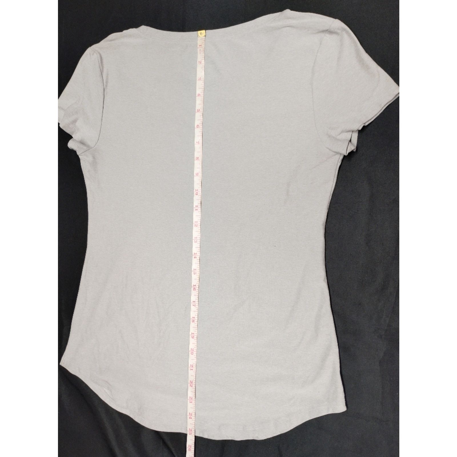 Hobo Women's Light Gray Arrow Heart V-Neck Tee Size M / US 6-8 / IT 42-44 - 5 Thumbnail