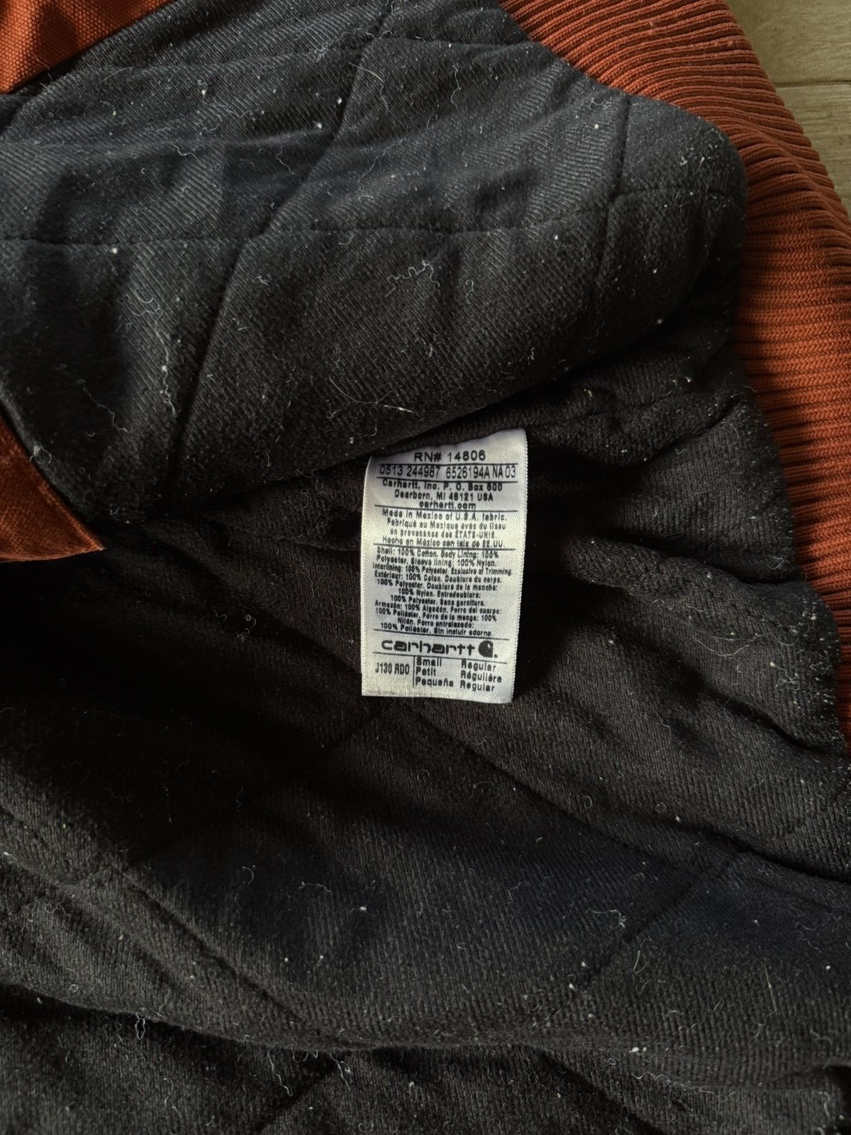 Carhartt Rare Carhartt J130 RDO Jacket Size US S / EU 44-46 / 1 - 7 Thumbnail