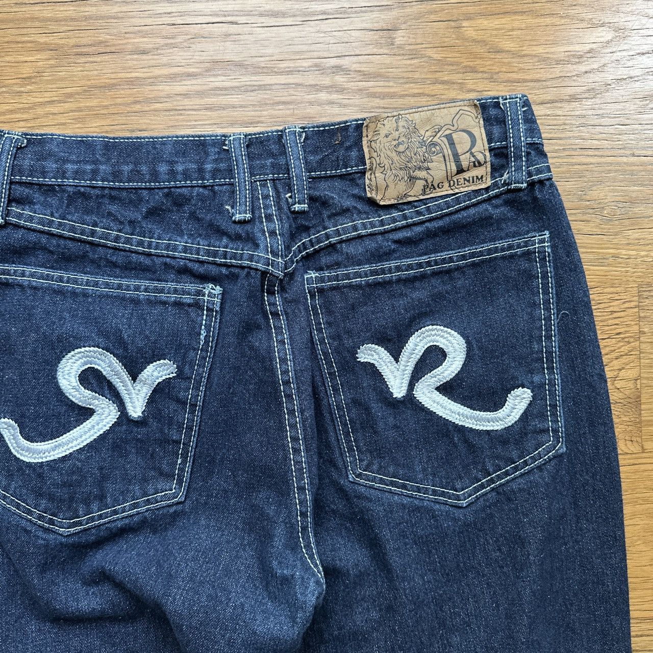 Other Pag Collection Denim Mens Wide Leg 30x27 Y2K Hip-Hop Jeans Size US 30 / EU 46 - 4 Thumbnail