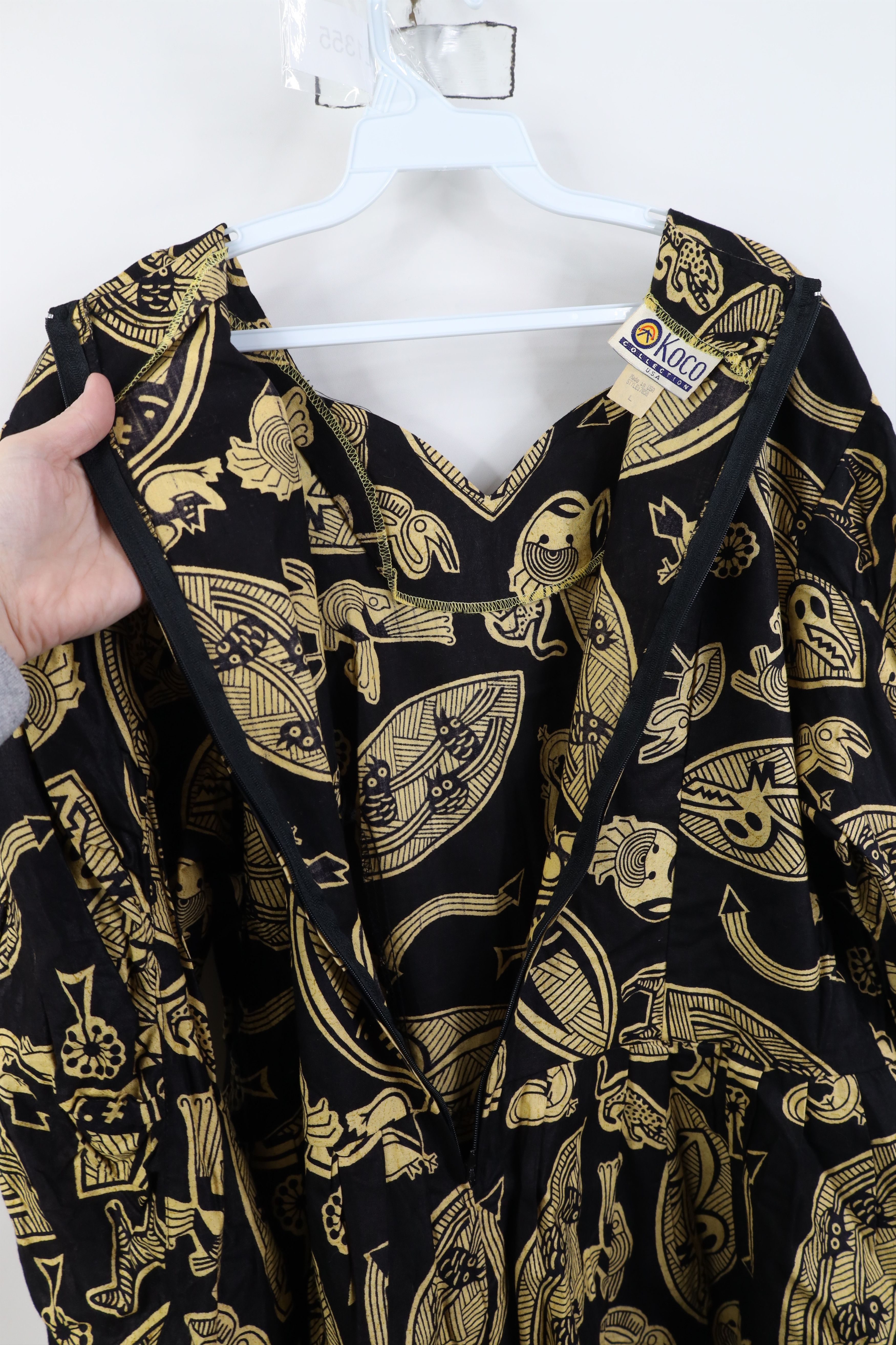 Vintage Vintage 70s Streetwear Art Frilled Blouse Shirt Top USA Size L / US 10 / IT 46 - 9 Thumbnail