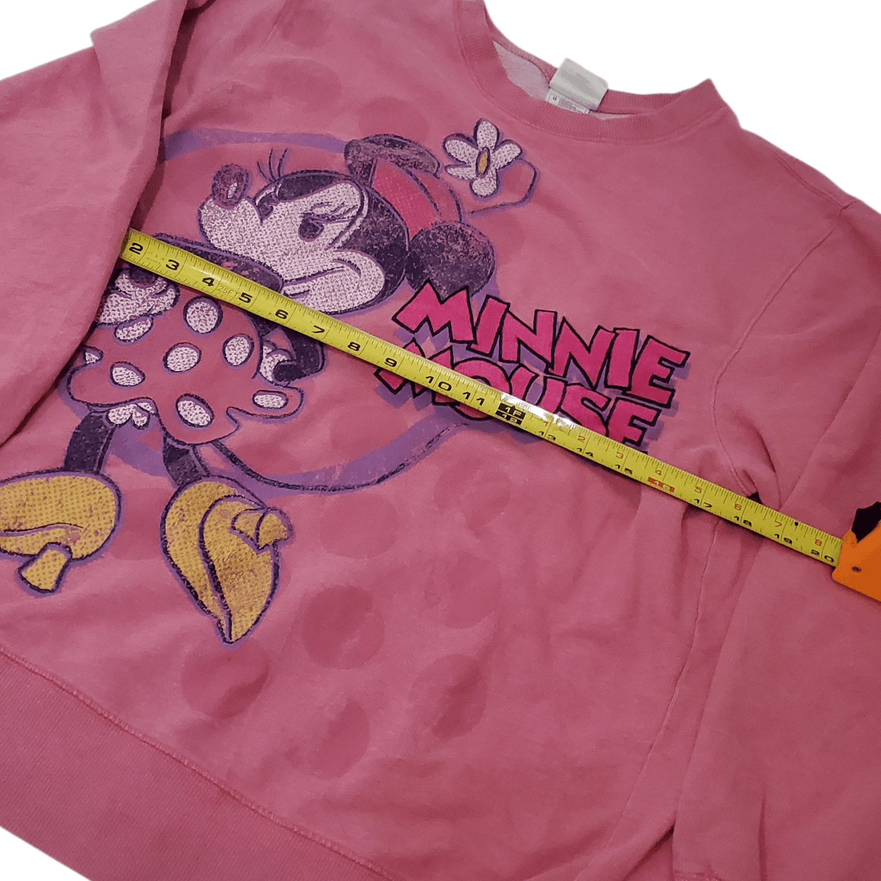 Disney Y2K Minnie Mouse Embroidered Sweatshirt Size L / US 10 / IT 46 - 5 Thumbnail