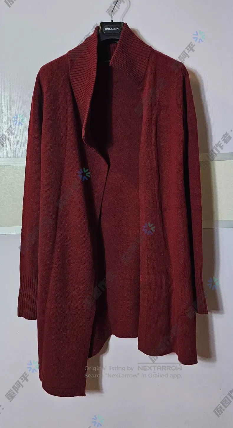 Ann Demeulemeester Ann Demeulemeester Wool and Cashmere Blended Knit Open Car Size XS / US 0-2 / IT 36-38 - 1 Thumbnail