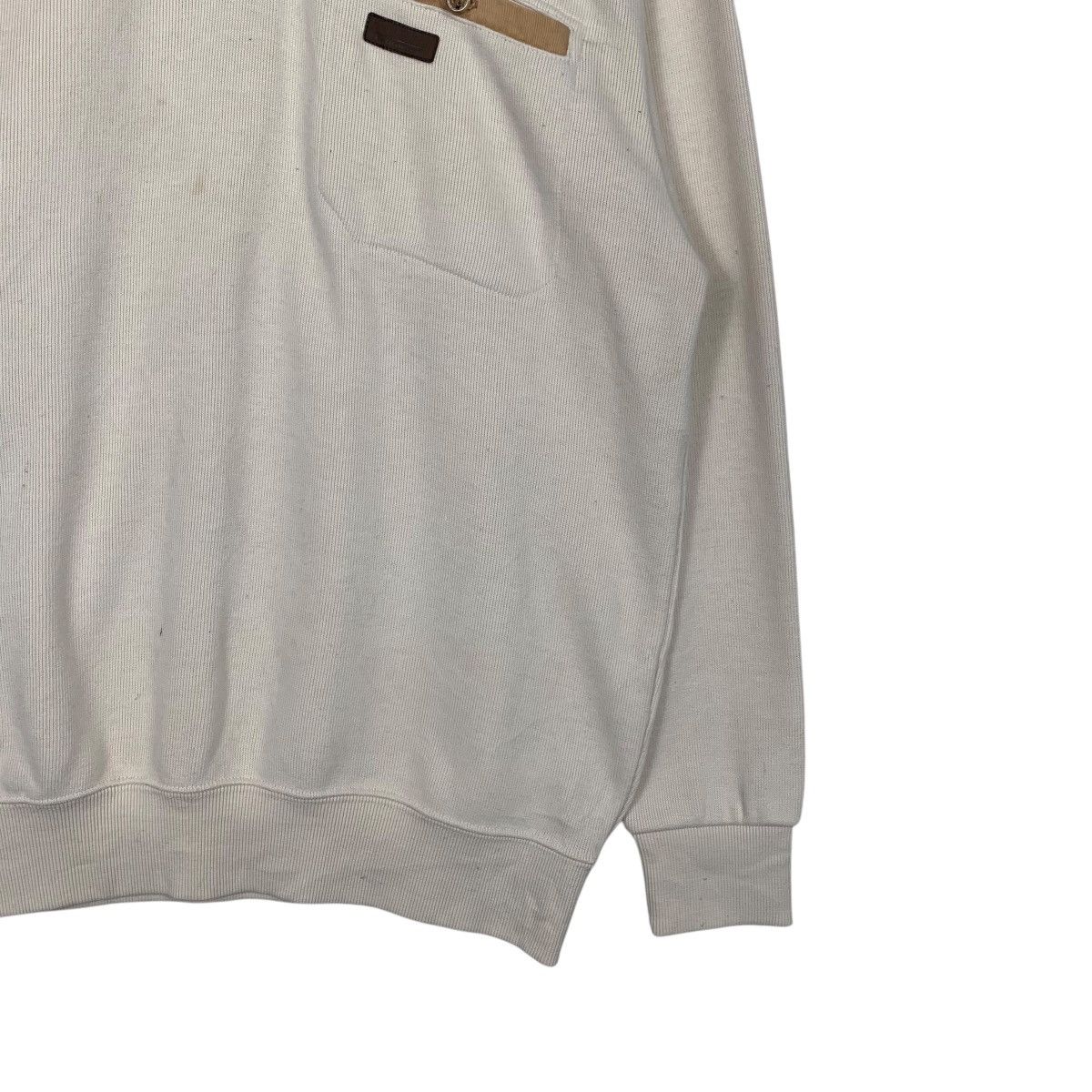Kansai Yamamoto KANSAI YAMAMOTO Half Zip Turtleneck Sweatshirt #2425-C108 Size US L / EU 52-54 / 3 - 4 Thumbnail