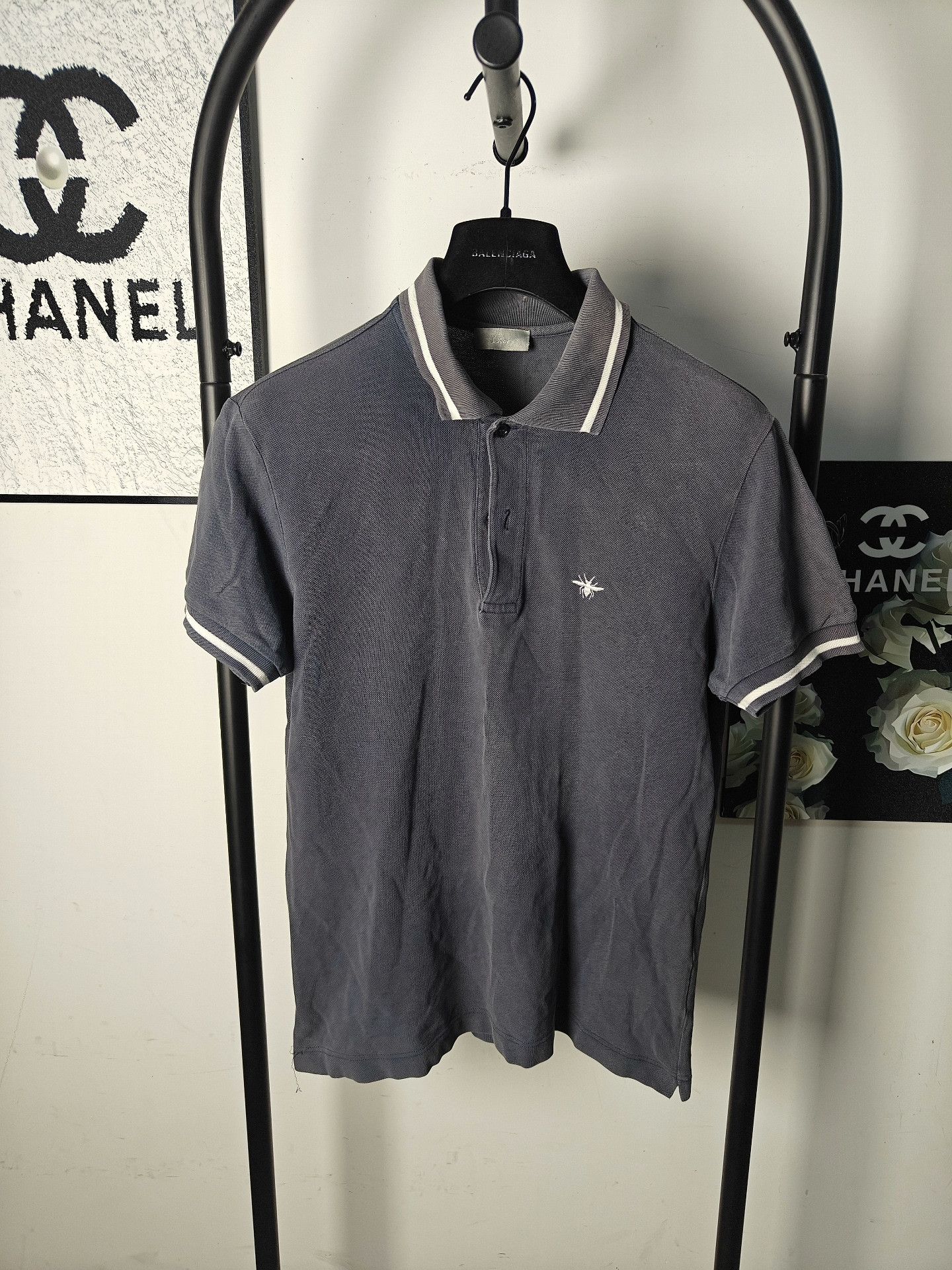 Dior Dior White Polo m Men Size US M / EU 48-50 / 2 - 1 Thumbnail