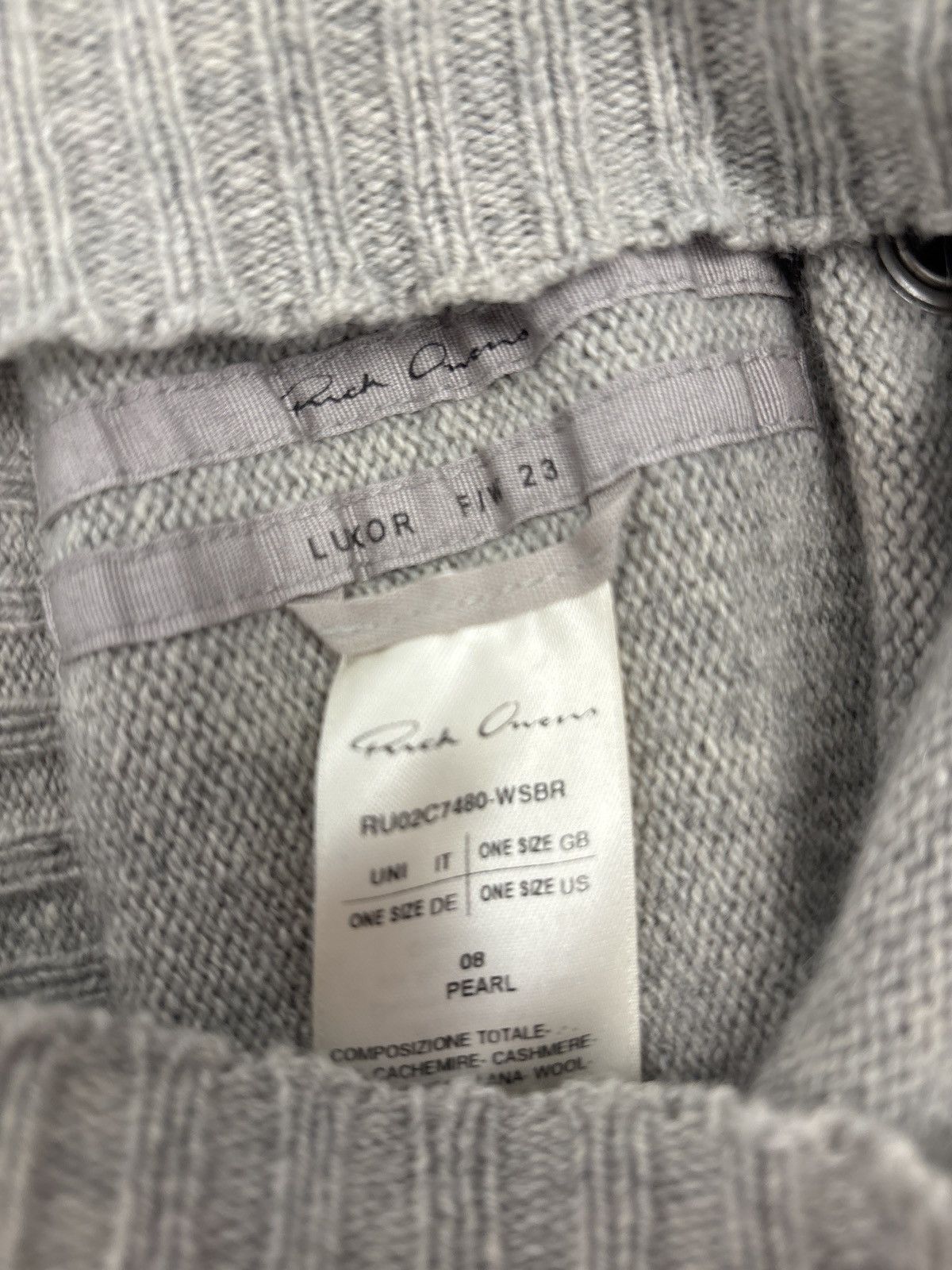 Rick Owens rick owens gimp mask balaclava Size ONE SIZE - 4 Thumbnail